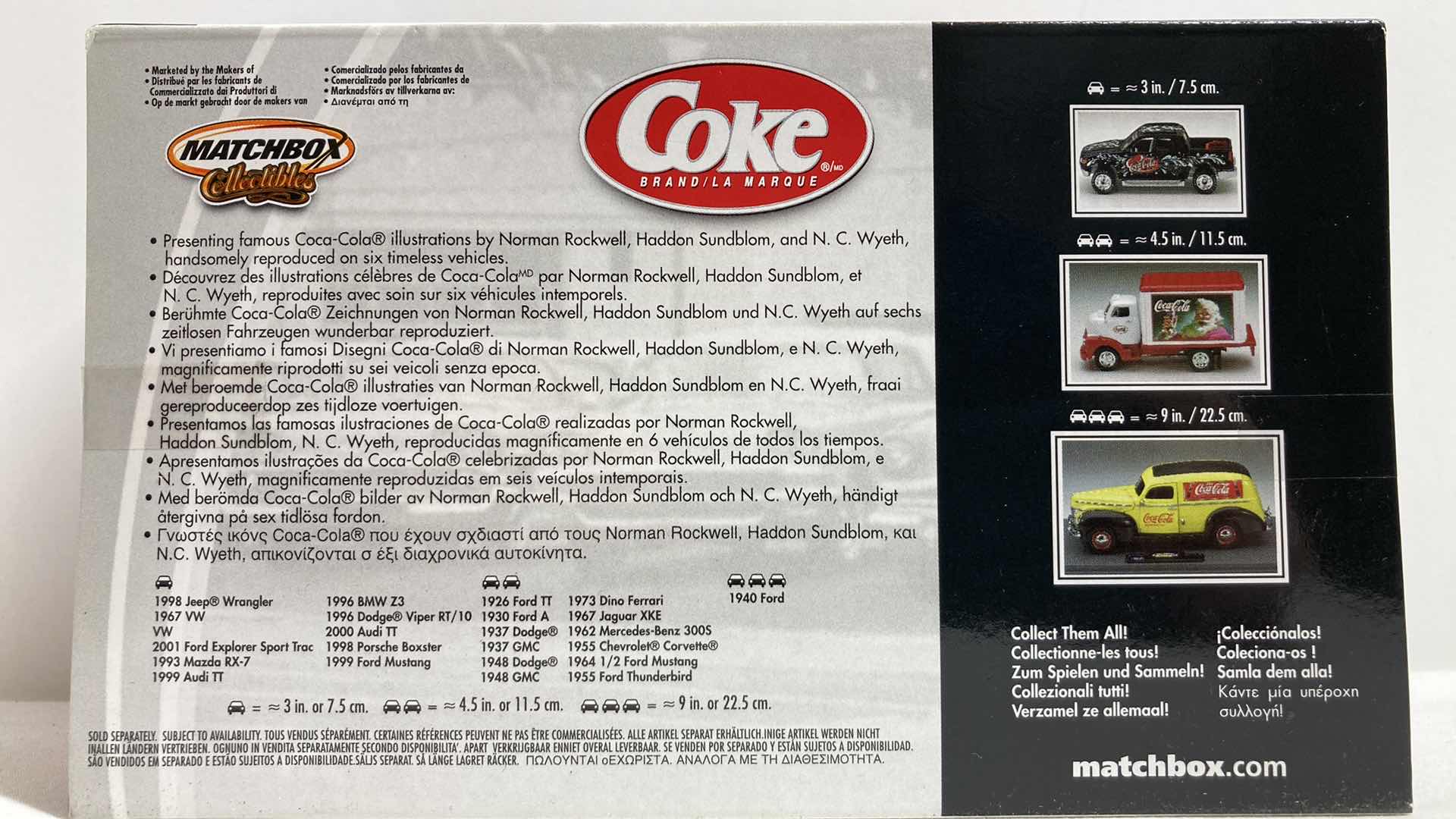 Photo 4 of MATCHBOX COLLECTIBLES COCA-COLA 1937 DODGE NORMAN ROCKWELL TRUCK