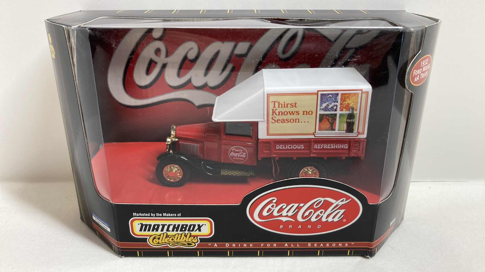 Photo 1 of MATCHBOX COLLECTIBLES COCA-COLA 1932 FORD MODEL AA TRUCK