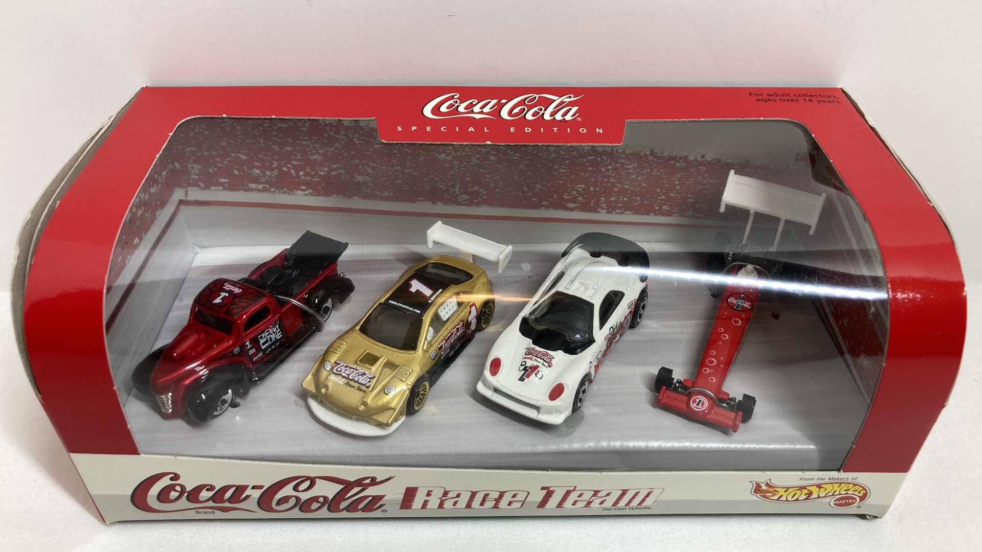 Photo 2 of HOT WHEELS COCA-COLA SPECIAL EDITION RACE TEAM