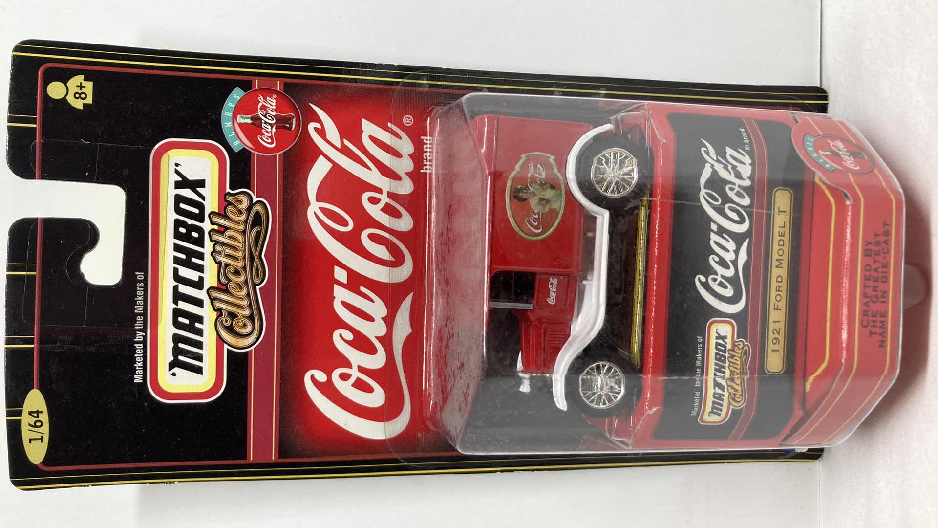 Photo 1 of MATCHBOX COLLECTIBLES COCA-COLA 1921 MODEL T CAR