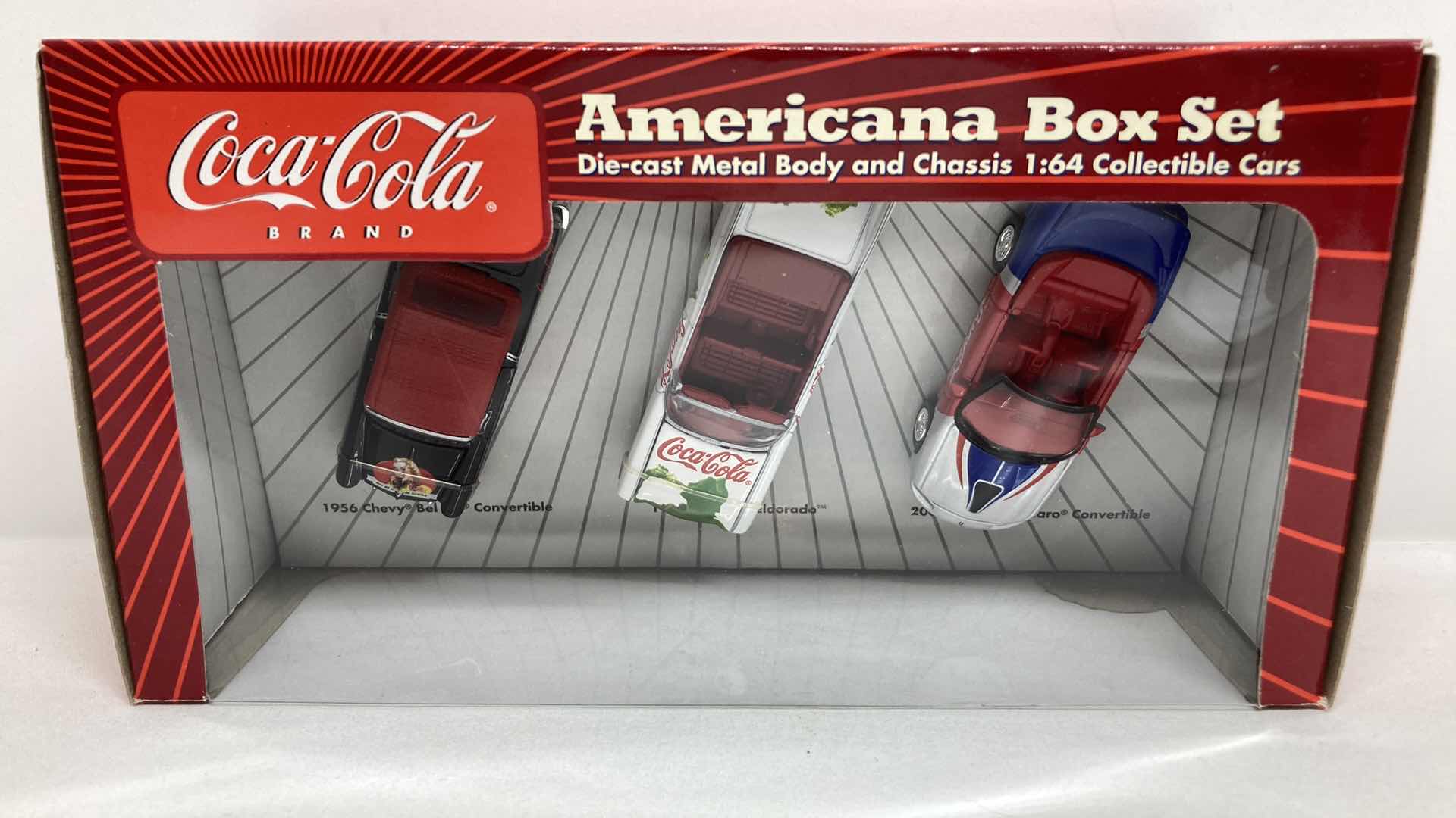 Photo 2 of COCA-COLA AMERICANA CAR BOX SET