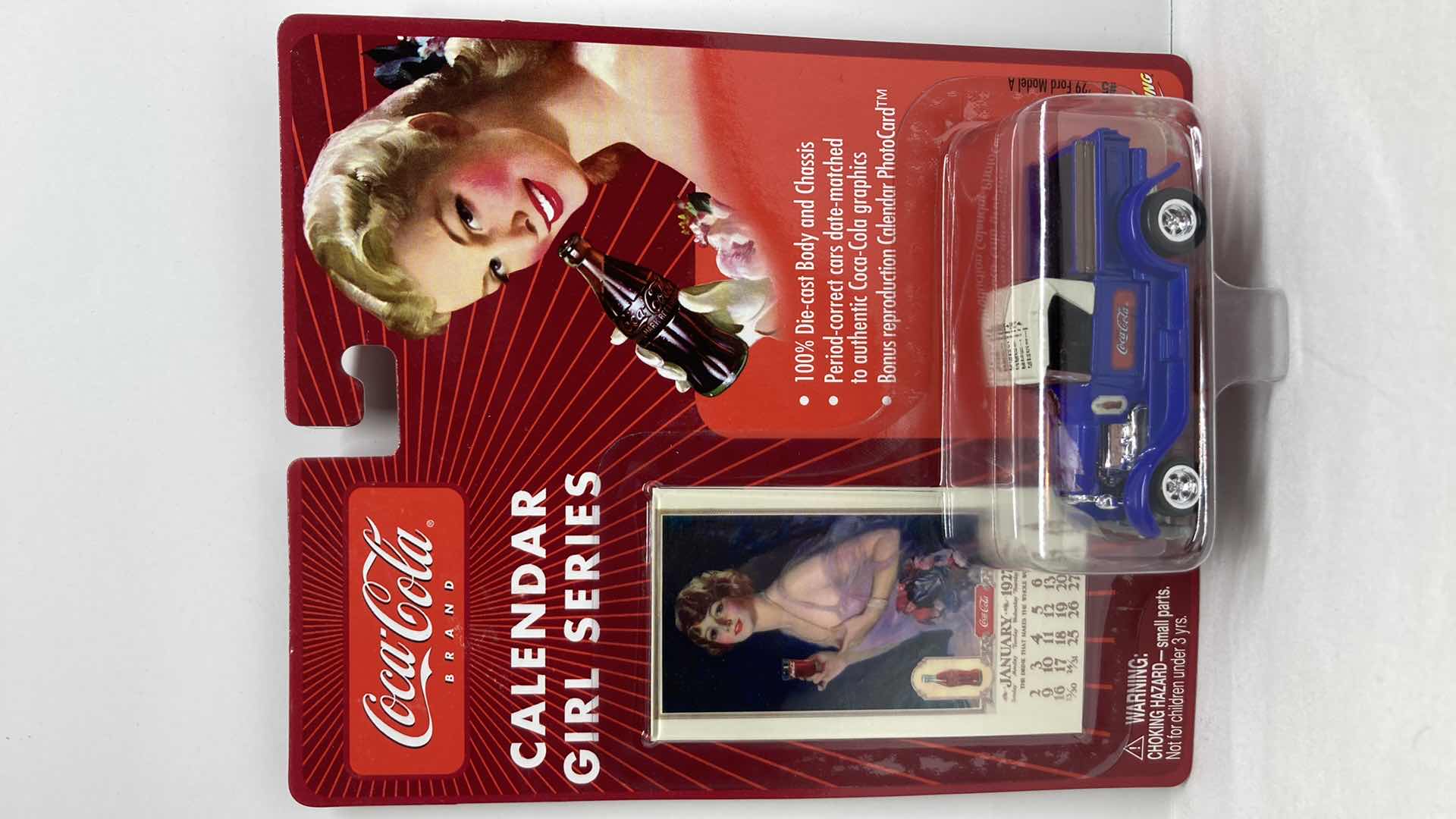 Photo 1 of JOHNNY LIGHTNING COCA-COLA CALENDAR GIRL SERIES ‘29 FORD MODEL A TRUCK