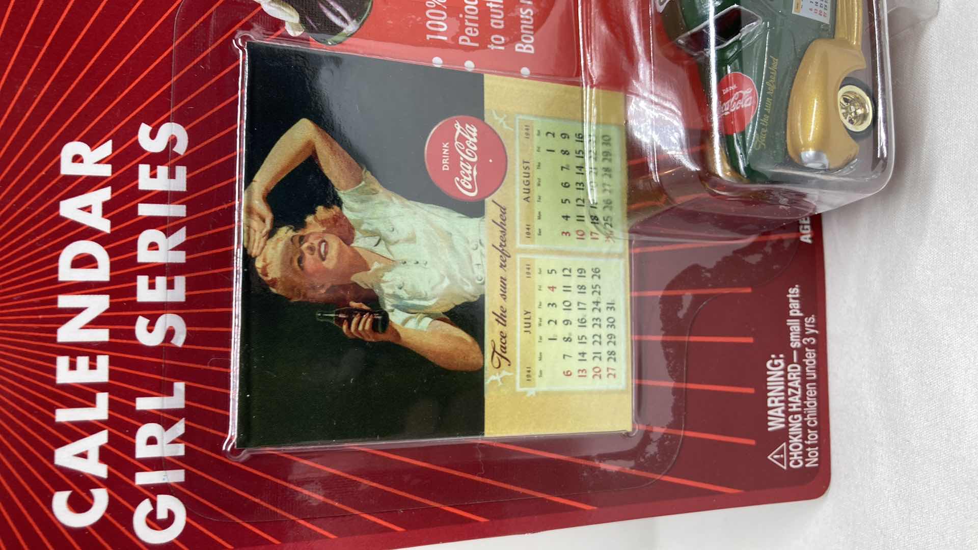 Photo 5 of JOHNNY LIGHTNING COCA-COLA CALENDAR GIRL SERIES ‘40 FORD SEDAN DELIVERY CAR