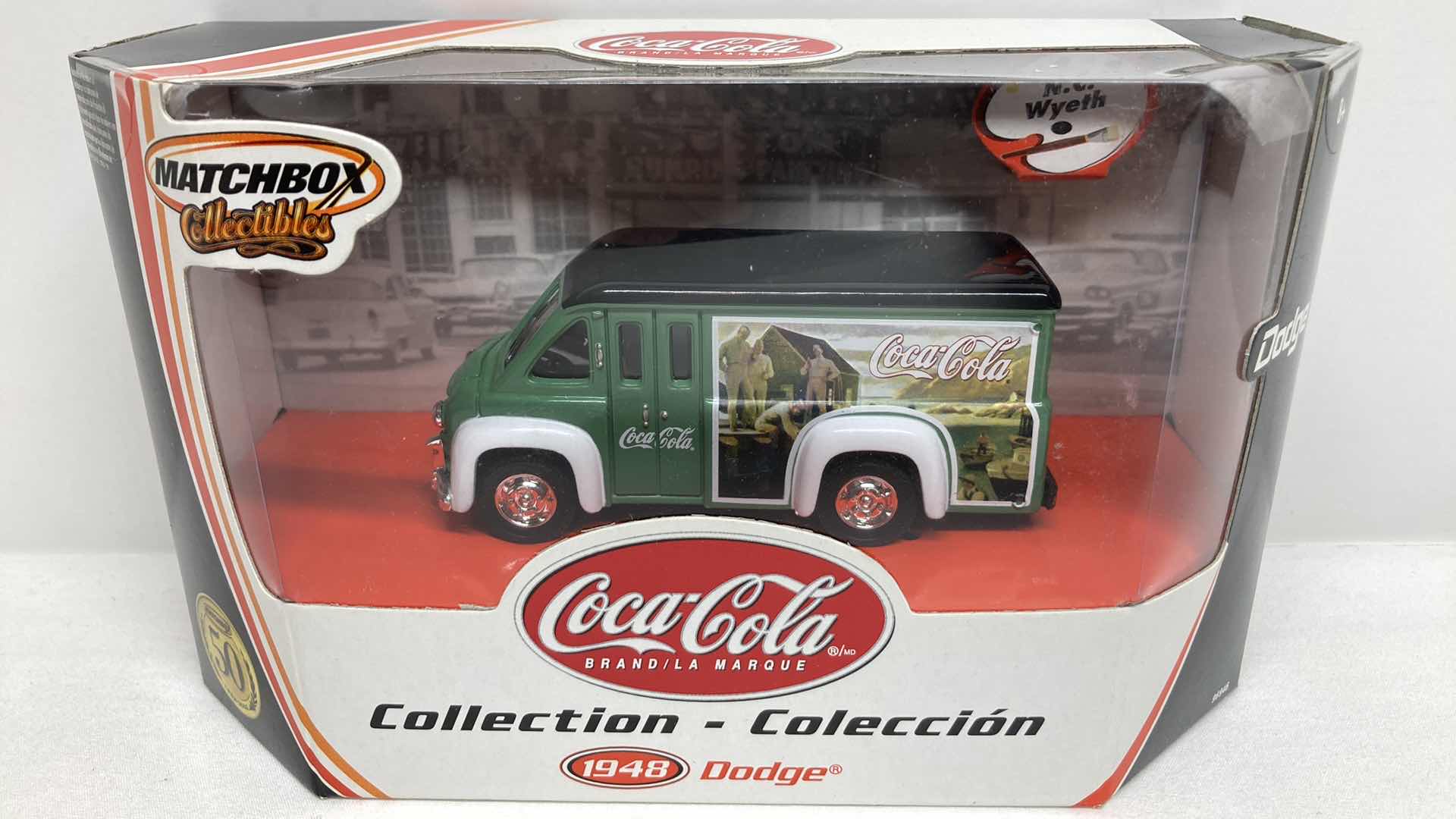 Photo 1 of MATCHBOX COLLECTIBLES COCA-COLA 1948 DODGE NC WYETH TRUCK