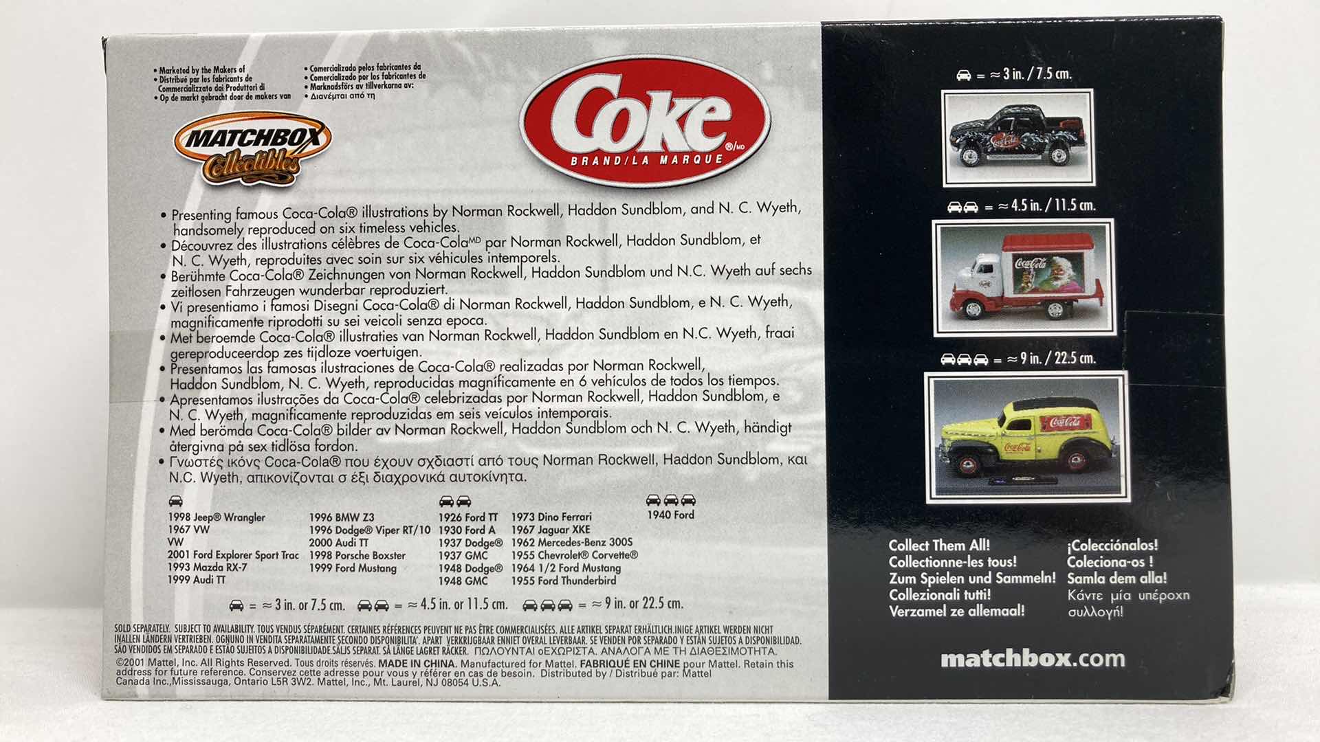 Photo 3 of MATCHBOX COLLECTIBLES COCA-COLA 1926 FORD TT NORMAN ROCKWELL TRUCK