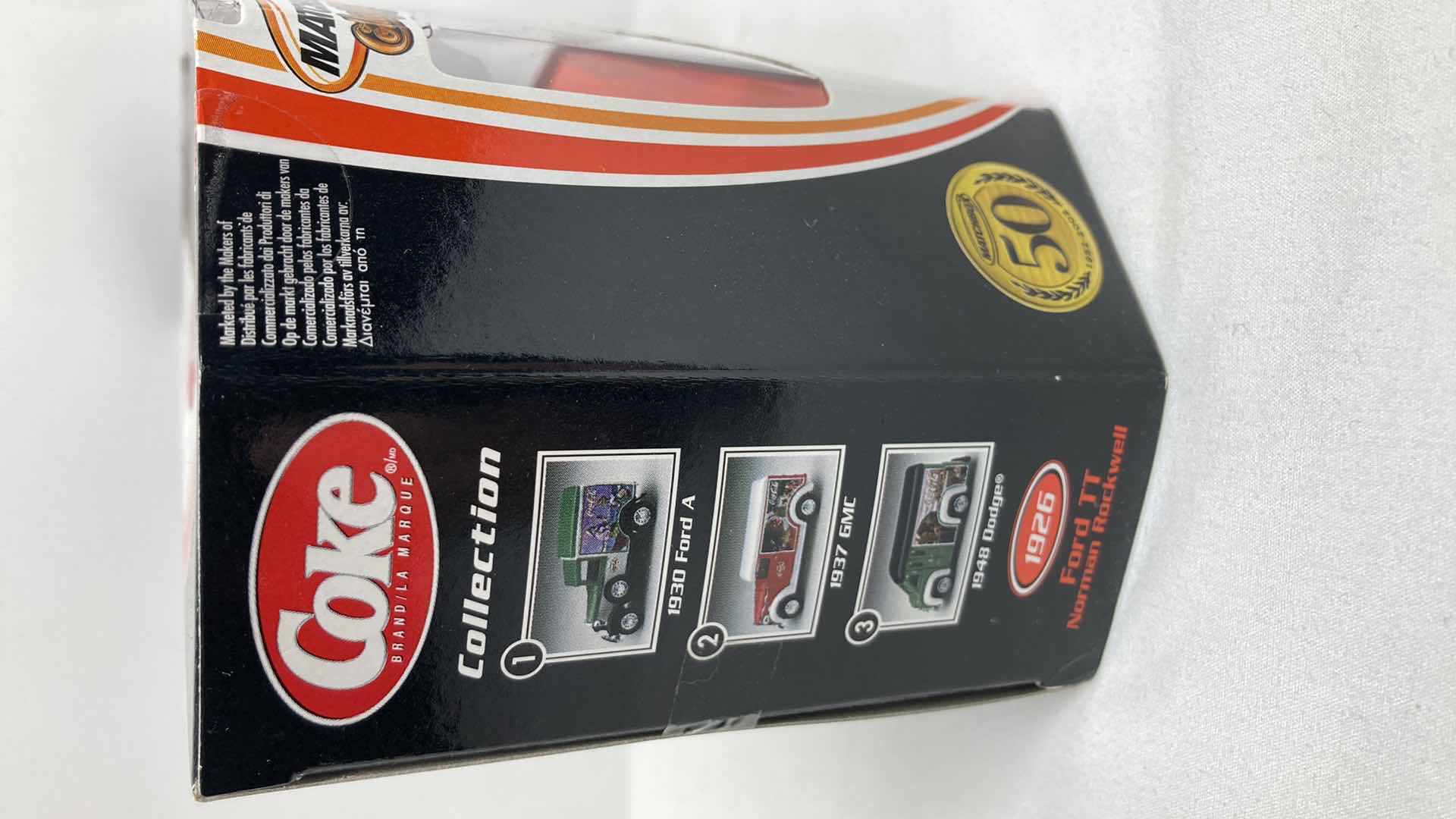 Photo 4 of MATCHBOX COLLECTIBLES COCA-COLA 1926 FORD TT NORMAN ROCKWELL TRUCK