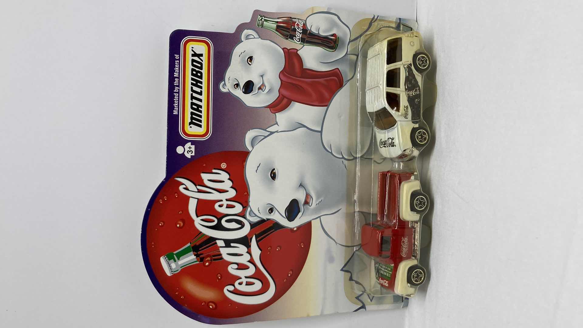 Photo 1 of MATCHBOX COCA-COLA DADS 1956 FORD PICKUP TRUCK & SONS 1998 FORD EXPEDITION SUV