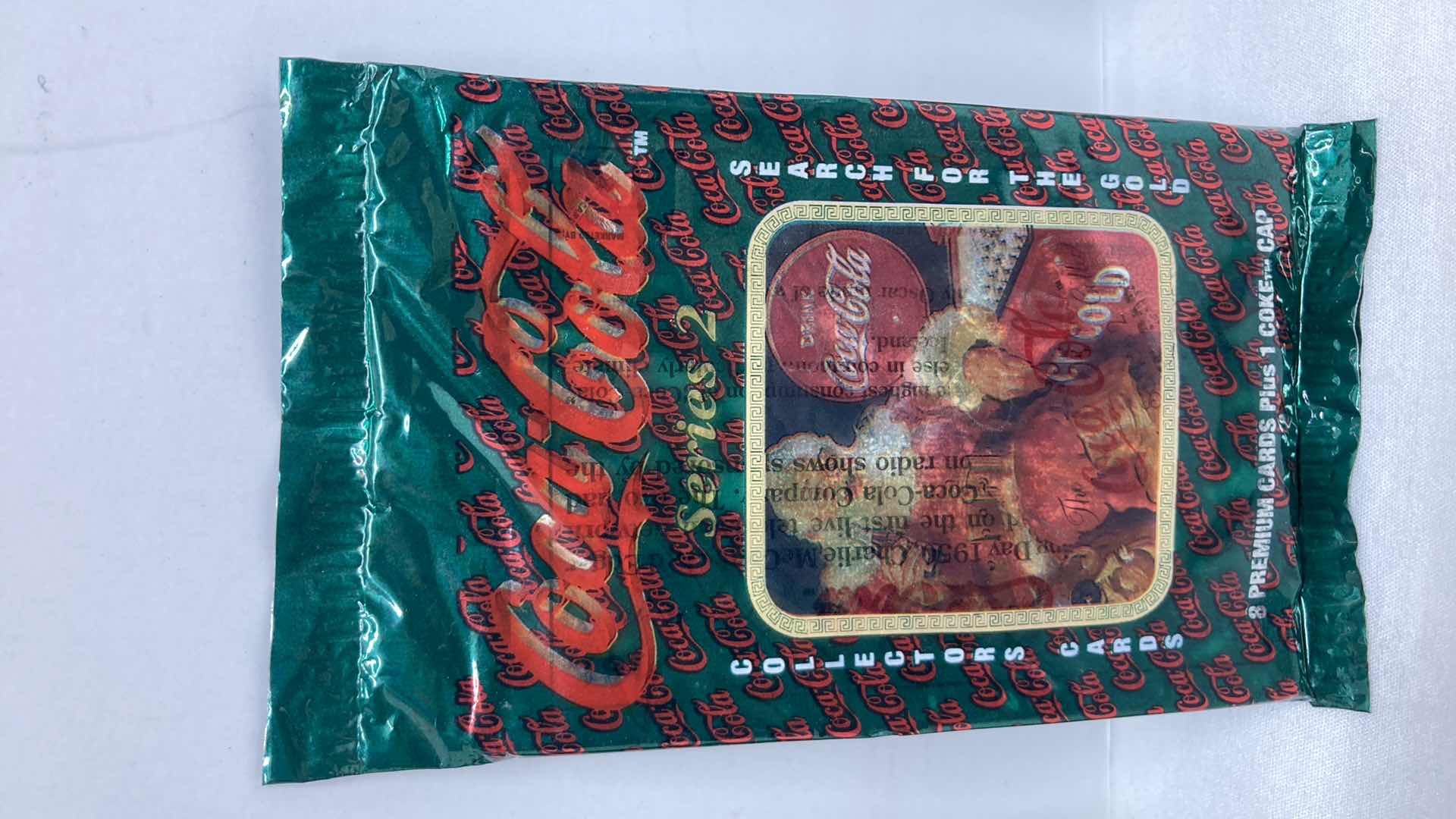 Photo 4 of COCA-COLA SERIES 2 SEARCH FOR GOLD PREMIUM COLLECTOR CARDS (4) SEALED