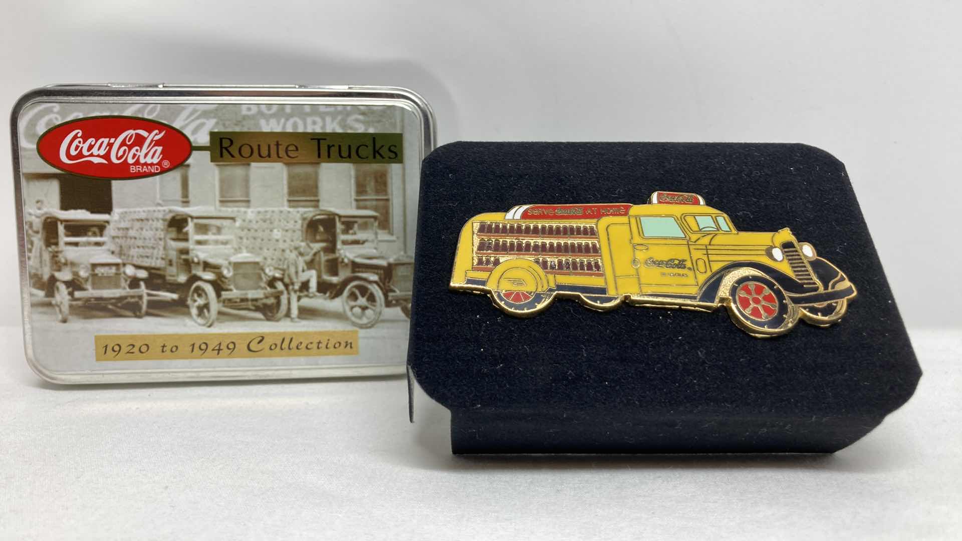 Photo 1 of COCA-COLA 1920-1949 ROUTE TRUCK COLLECTION PIN