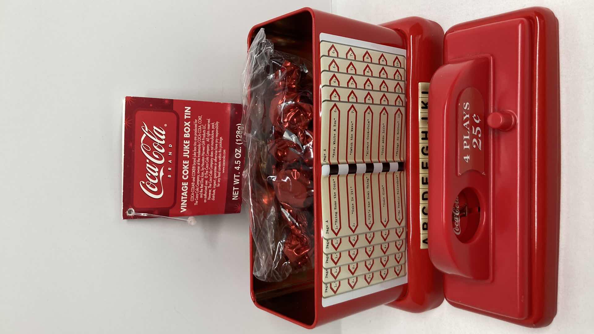 Photo 5 of COCA-COLA JUKEBOX TIN 7” X 2.5” H6”