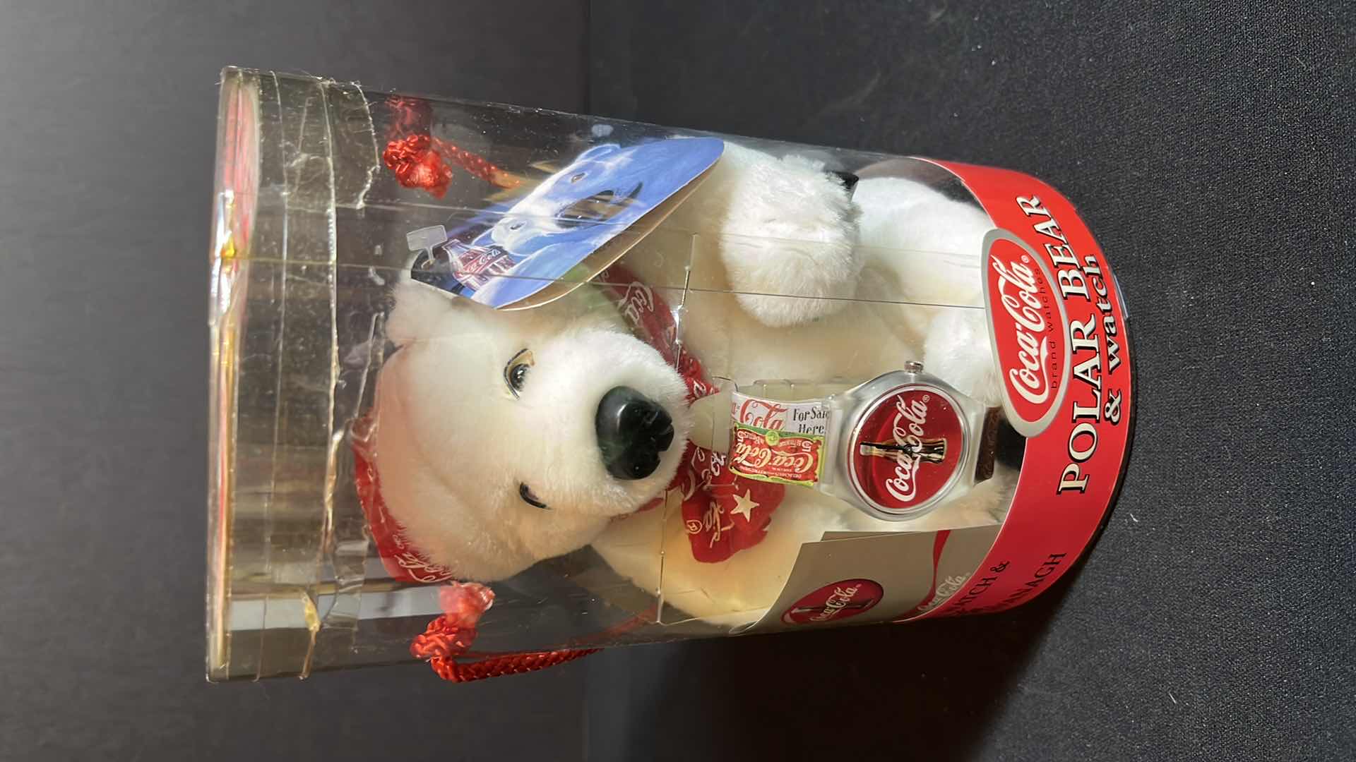 Photo 1 of NIP COCA-COLA LIMITED EDITION WATCH & POLAR BEAR, 1999