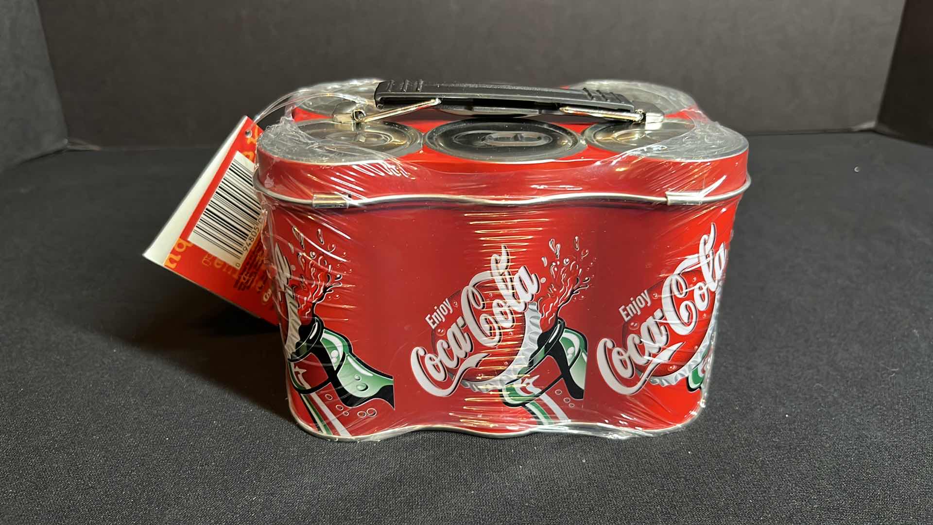 Photo 3 of NEW COCA-COLA 6-PACK LUNCH TIN, 4”H