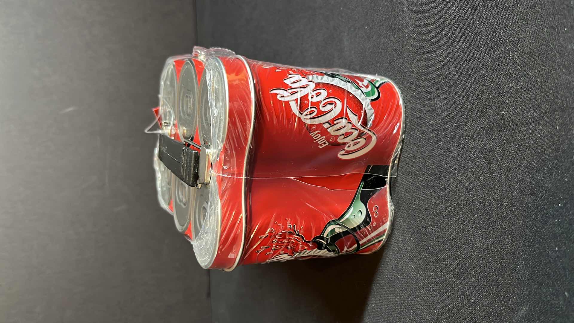 Photo 2 of NEW COCA-COLA 6-PACK LUNCH TIN, 4”H