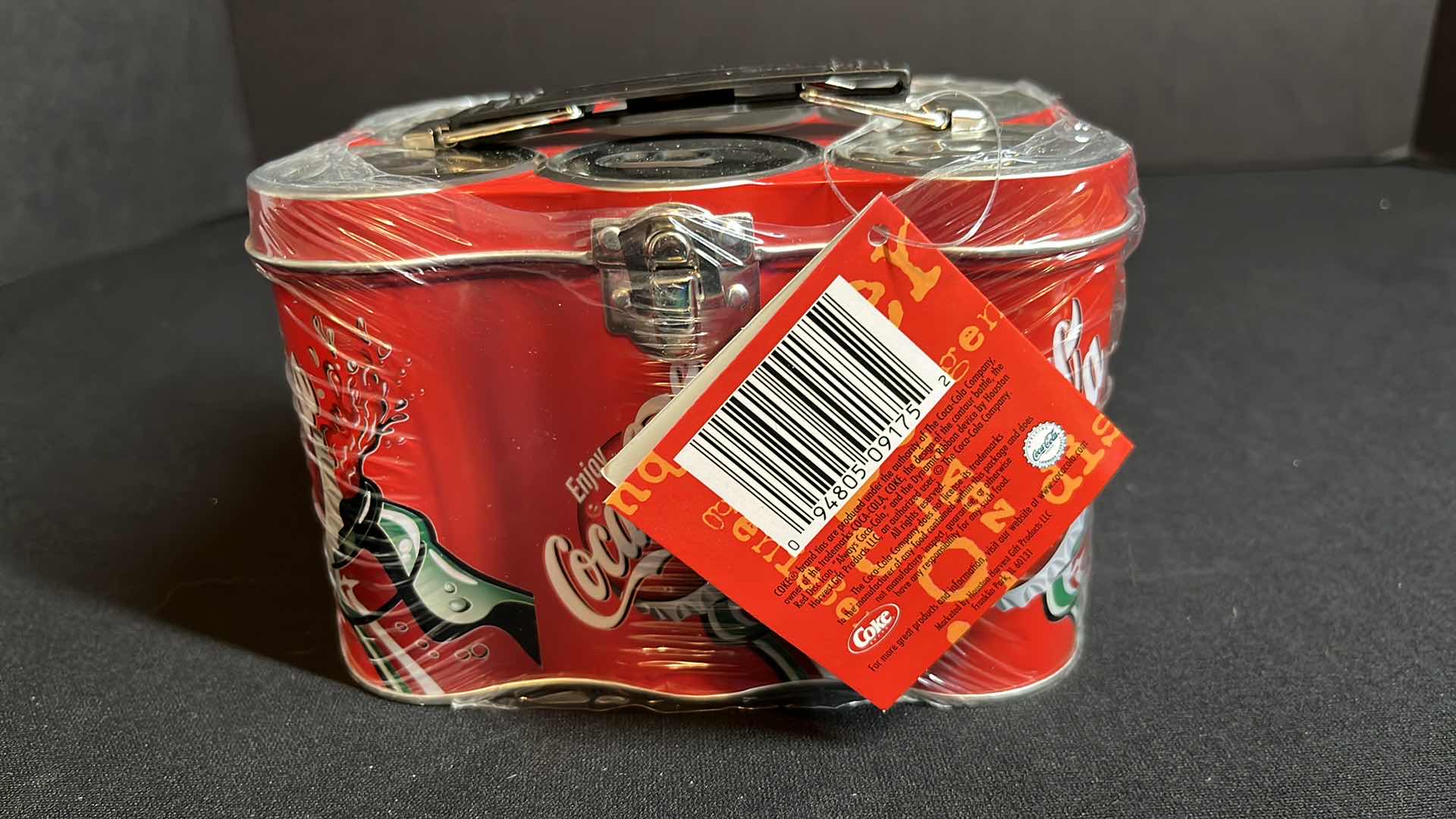 Photo 5 of NEW COCA-COLA 6-PACK LUNCH TIN, 4”H