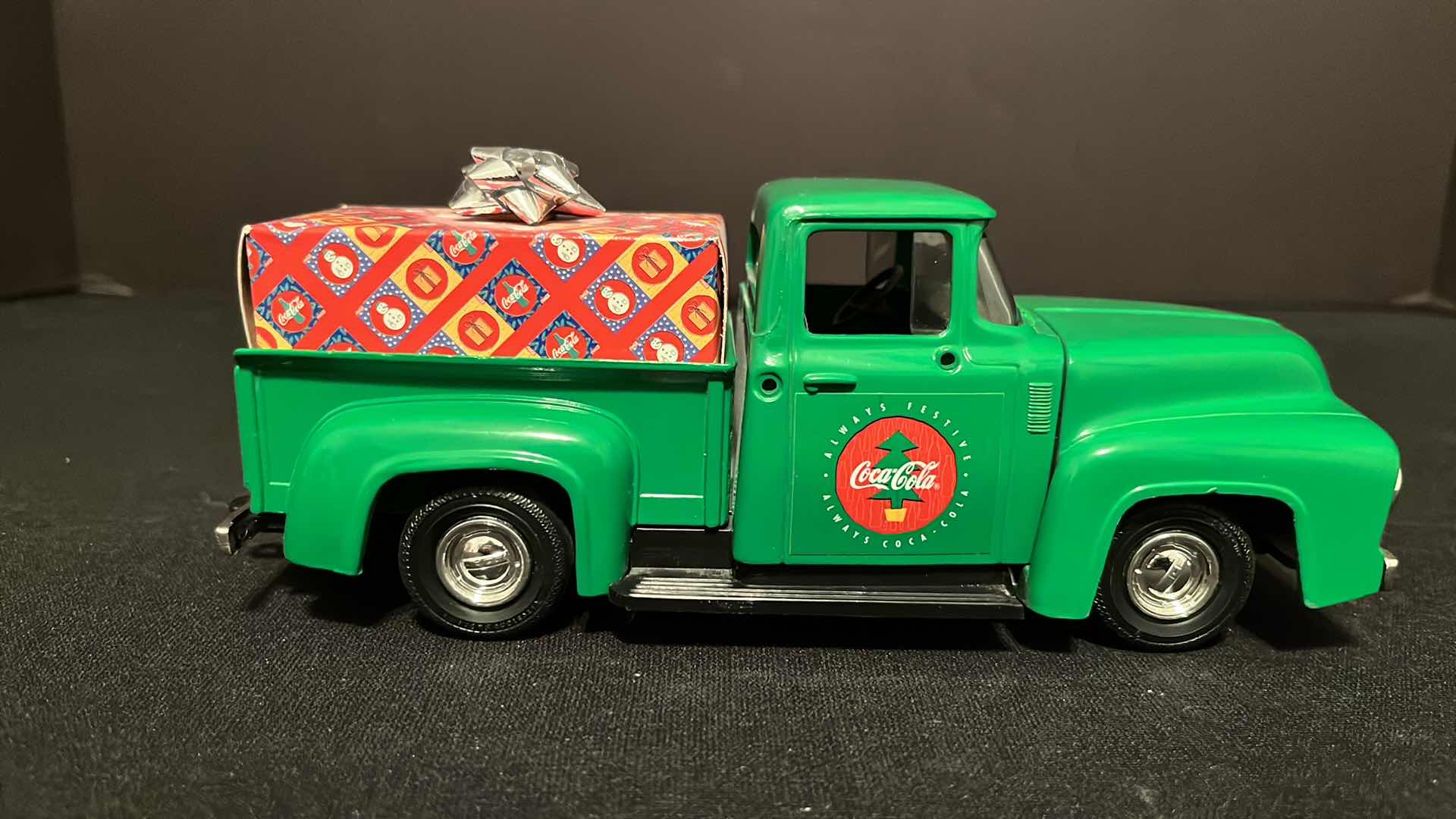 Photo 1 of ERTL COMPANY FORD MOTOR CO COCA-COLA COLLECTION DIE-CAST METAL 1956 PICK UP TRUCK, 1996