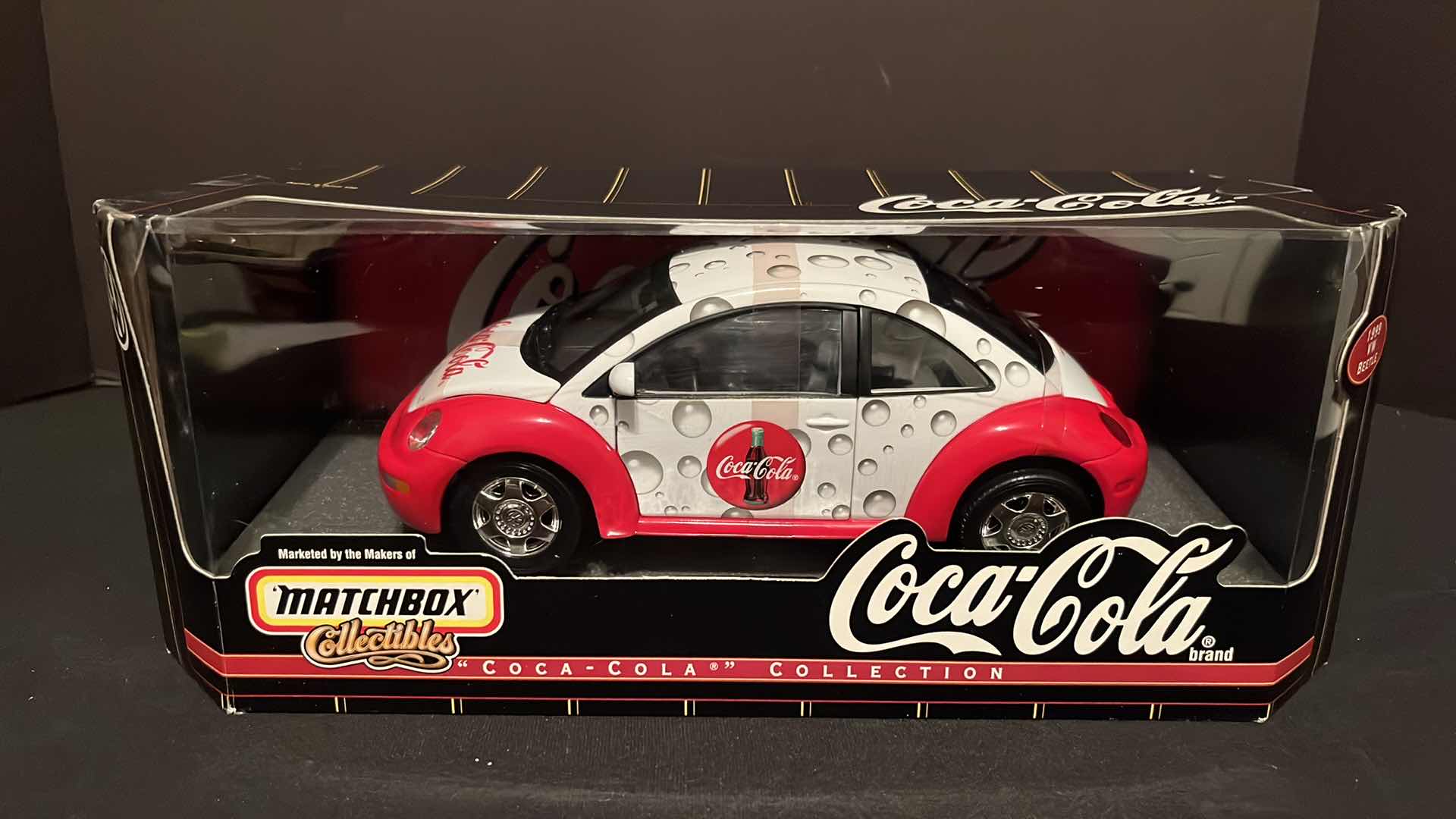 Photo 1 of MATCHBOX COLLECTIBLES COCA-COLA COLLECTION DIE-CAST METAL 1999 VOLKSWAGEN BEETLE, 1999