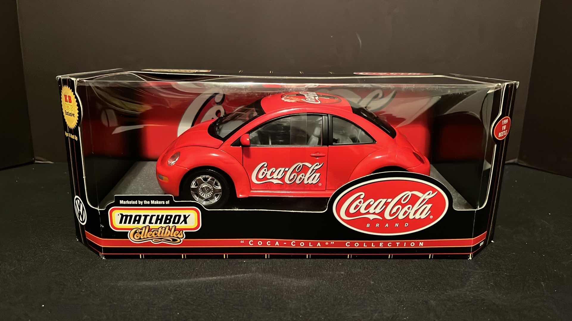 Photo 1 of MATCHBOX COLLECTIBLES COCA-COLA COLLECTION DIE-CAST METAL 1999 VOLKSWAGEN BEETLE, 1999