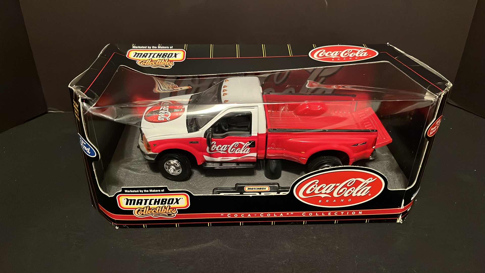 Photo 2 of MATCHBOX COLLECTIBLES COCA-COLA COLLECTION DIE-CAST METAL 1999 GORD F-350 SUPER DUTY PICK UP TRUCK, 1999