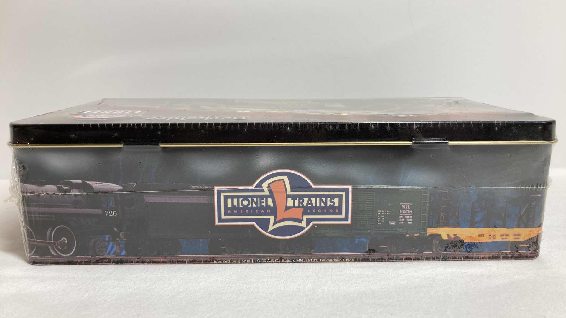 Photo 3 of LIONEL BERKSHIRE STEAM LOCOMOTIVE TIN 10” X 5” H2.75”