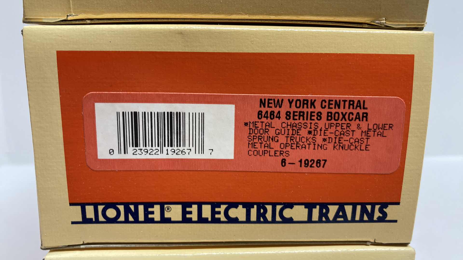 Photo 8 of LIONEL ELECTRIC TRAINS 6464 BOXCAR SERIES 3 6-19266 BOXSET