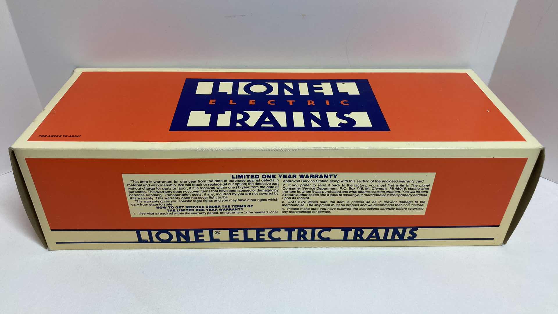 Photo 6 of LIONEL ELECTRIC TRAINS G.N. NON-POWERED F-3 B-UNIT TRAIN CAR 6-18108