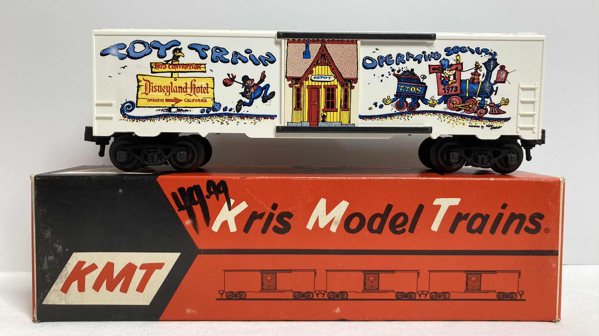Photo 1 of KRIS MODEL TRAINS TTOS ‘73 DISNEY TRAIN CAR
