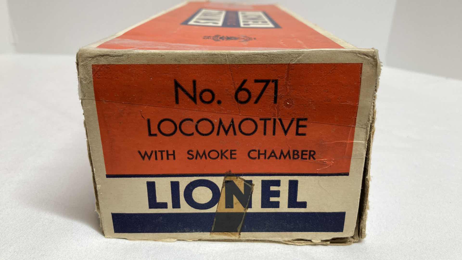 Photo 8 of LIONEL ELECTRIC TRAINS LOCOMOTIVE W SMOKE CHAMBER NO.671