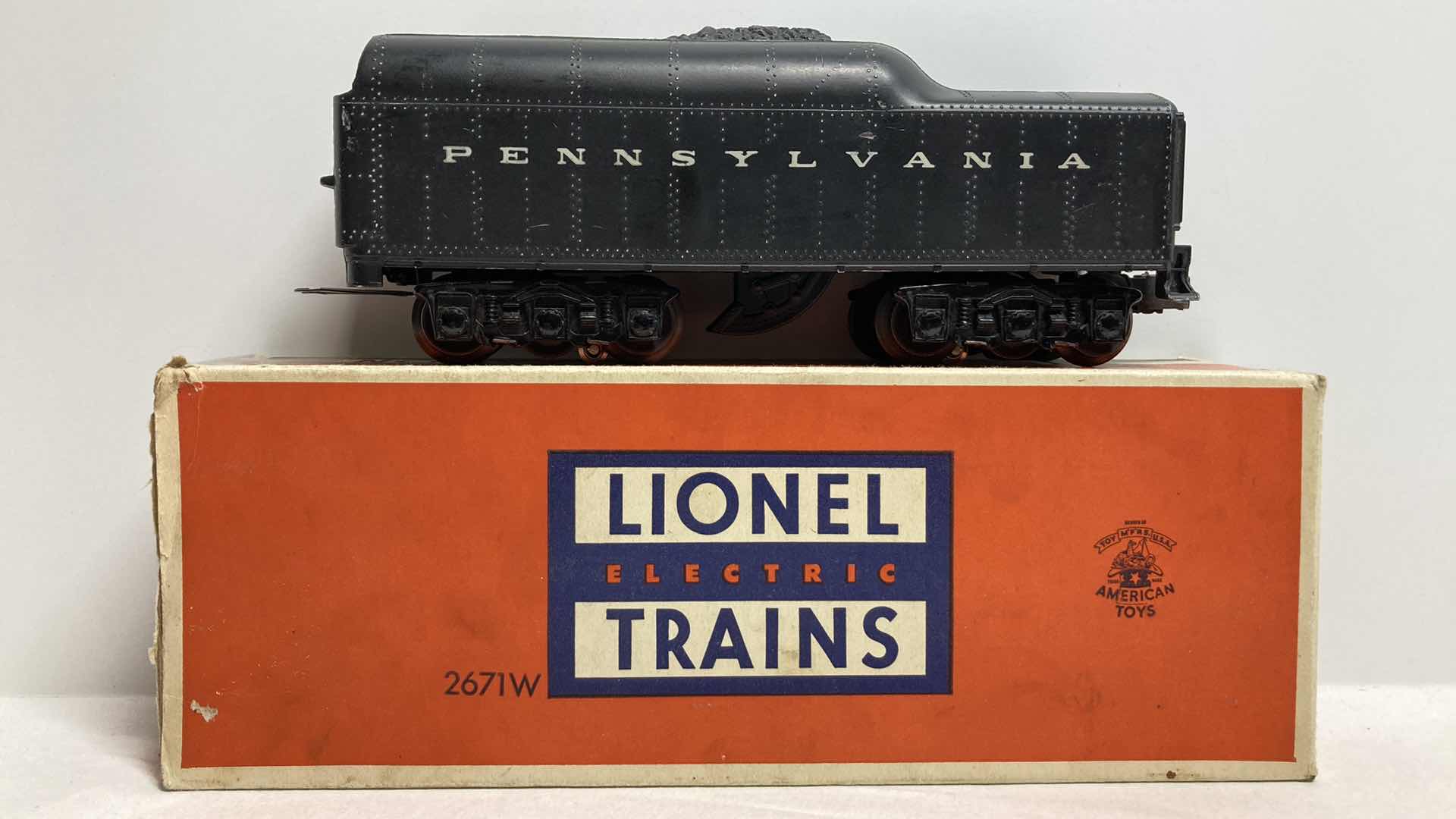 Photo 1 of LIONEL ELECTRIC TRAINS TENDER 2671W