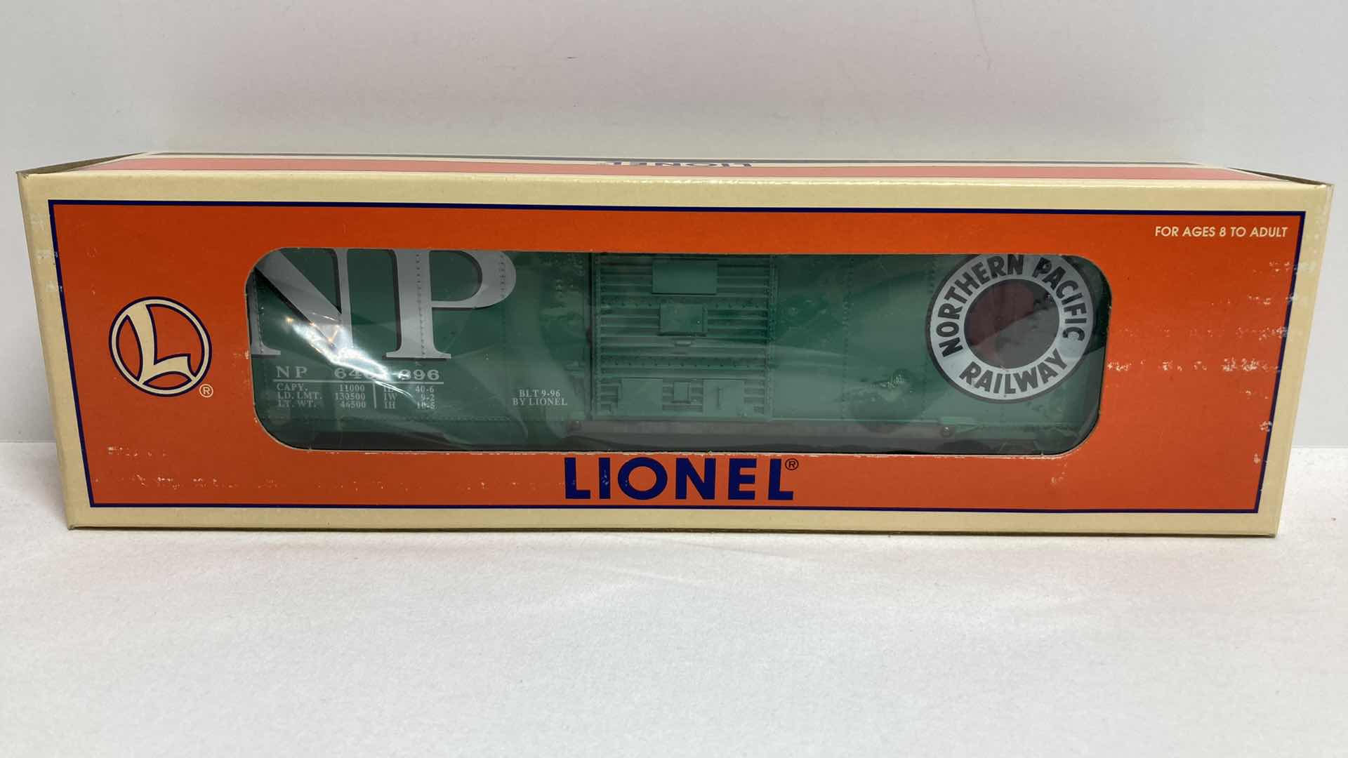 Photo 1 of LIONEL ELECTRIC TRAINS 6464 NORTHERN PACIFIC 6-19284 BOX CAR
