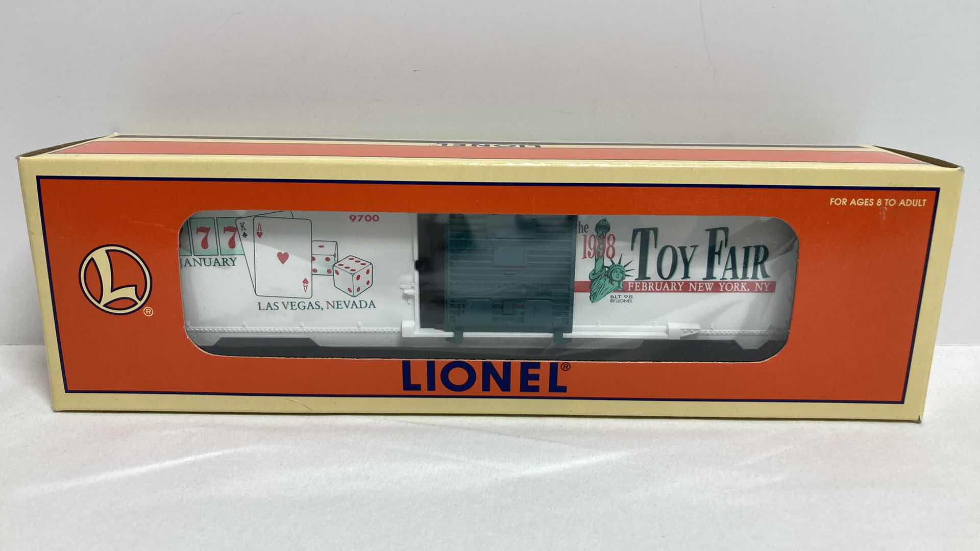 Photo 1 of LIONEL ELECTRIC TRAINS TOYFAIR 1998 6-19956 BOX CAR