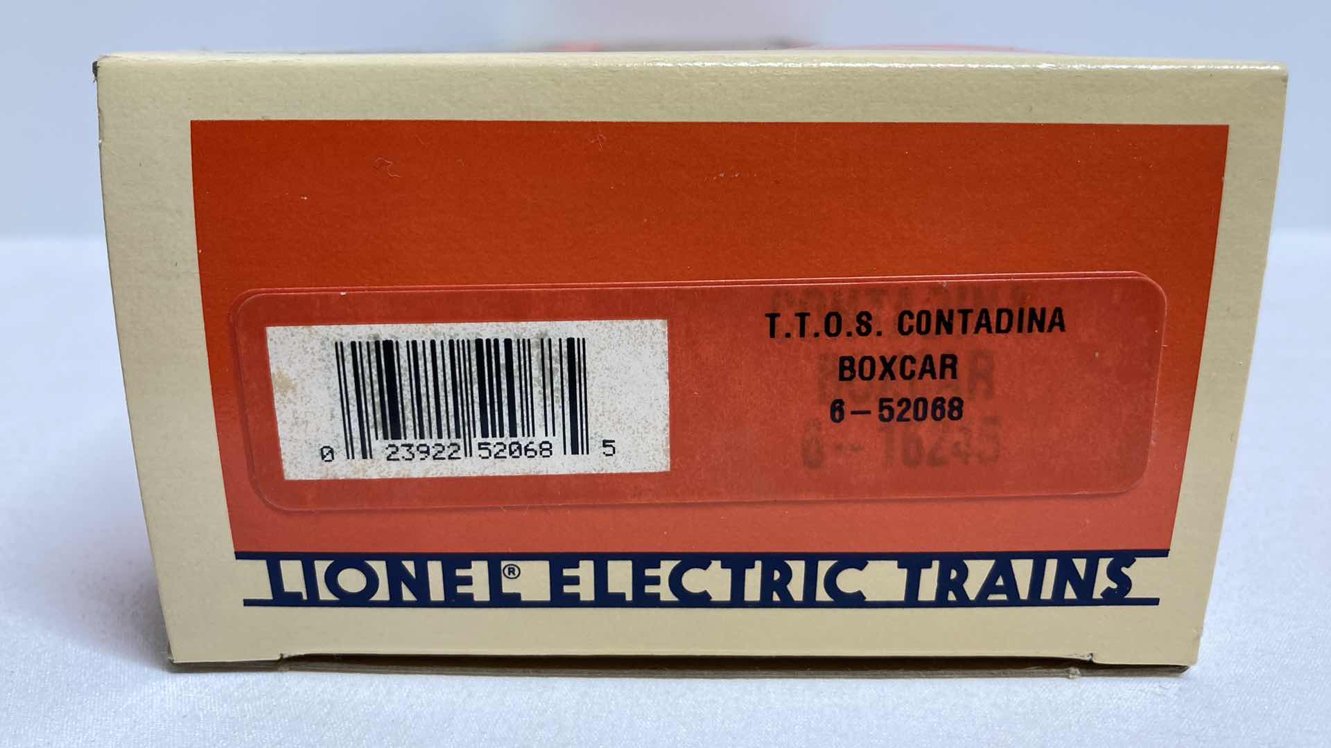 Photo 3 of LIONEL ELECTRIC TRAINS T.T.OS. CONTADINA 6-52068 BOX CAR