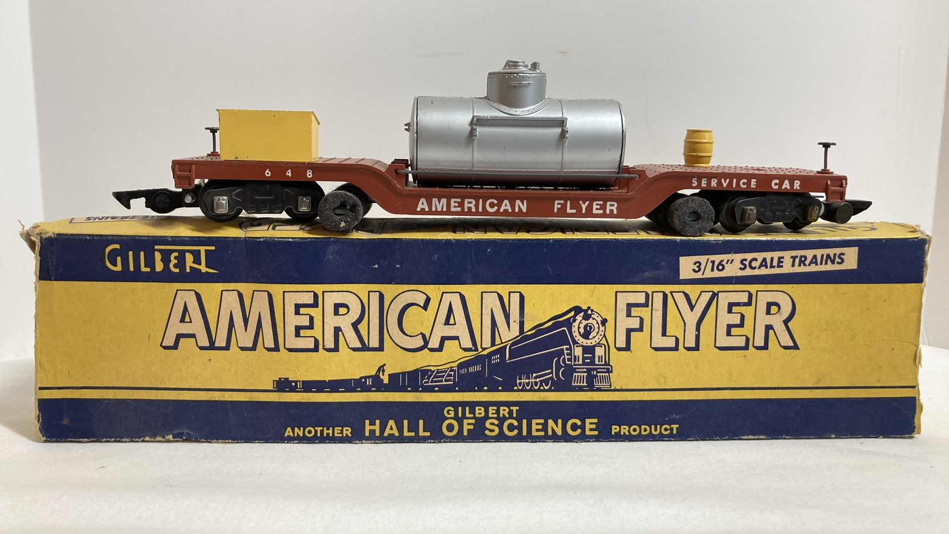 Photo 1 of GILBERT AMERICAN FLYER TRACK CLEANING CAR 648