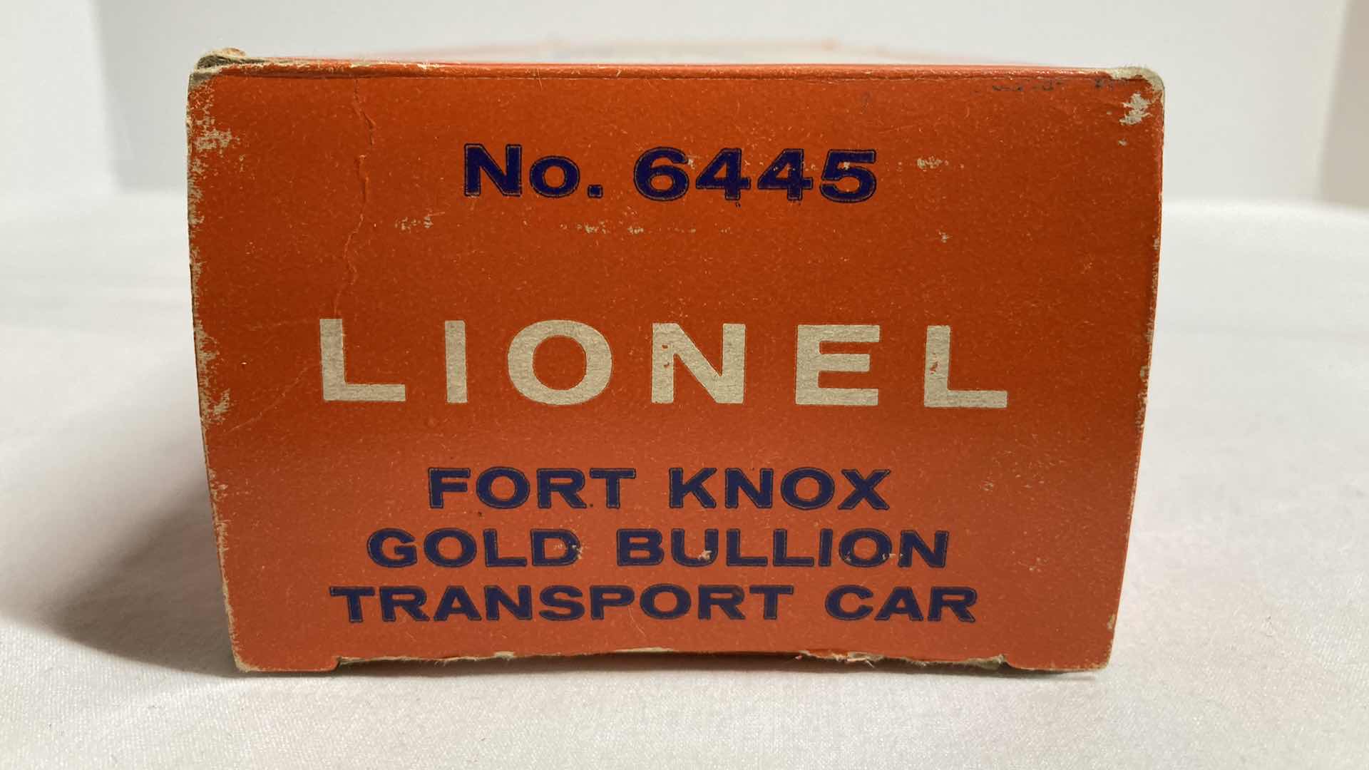 Photo 9 of LIONEL ELECTRIC TRAINS FORT KNOX GOLD BULLION TRANSPORT CAR 6445