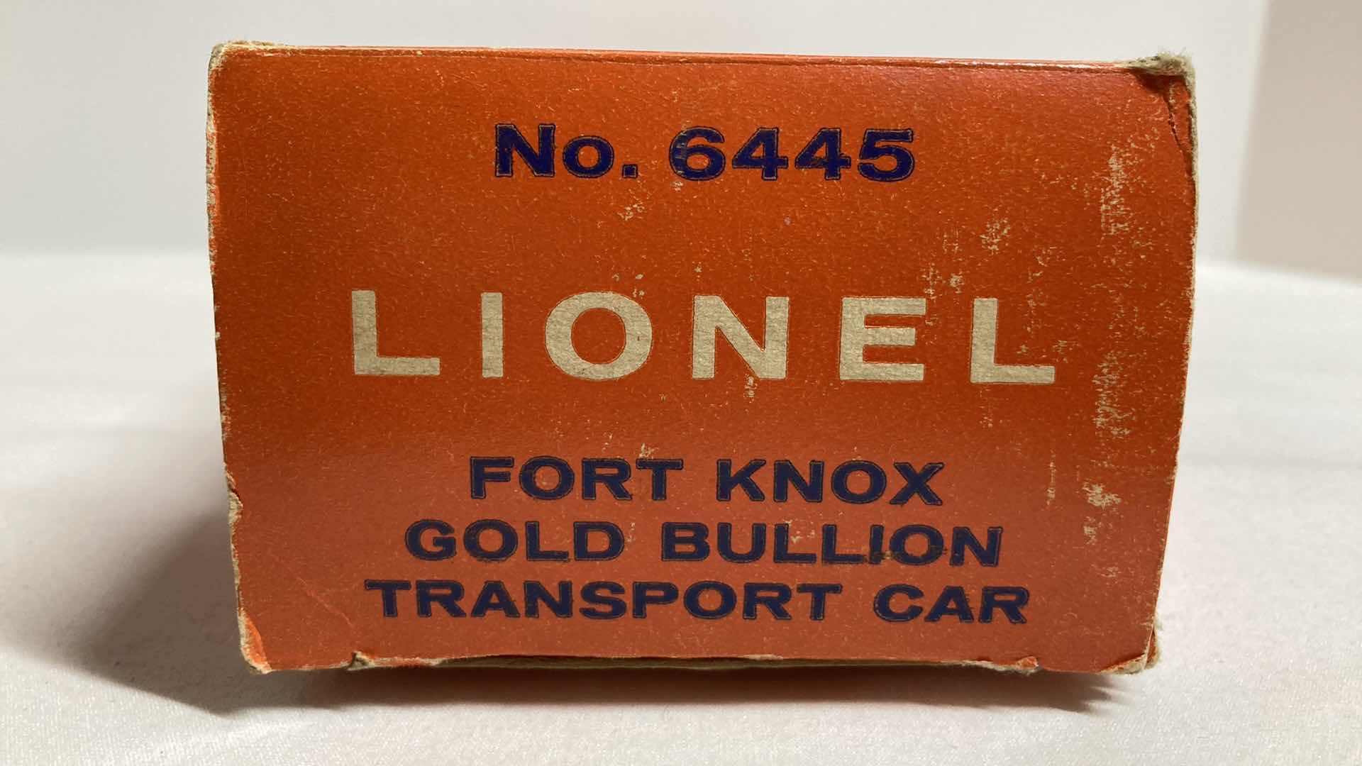 Photo 7 of LIONEL ELECTRIC TRAINS FORT KNOX GOLD BULLION TRANSPORT CAR 6445