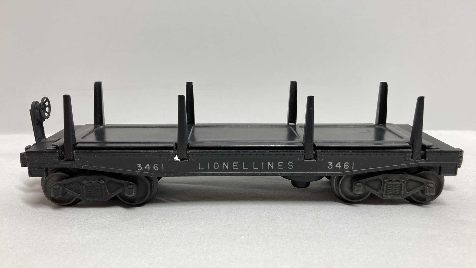 Photo 3 of LIONEL ELECTRIC TRAINS AUTOMATIC LUMBER CAR 3461X