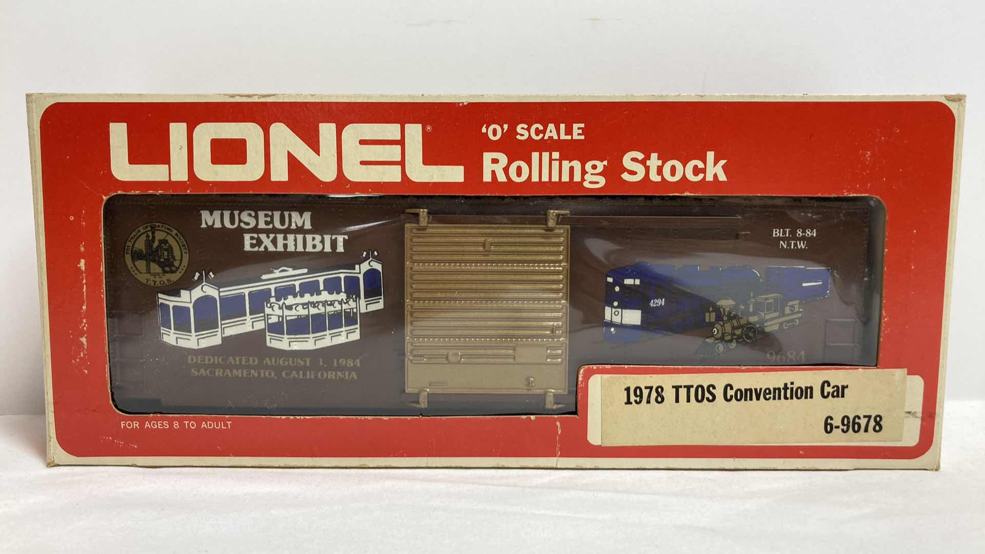 Photo 1 of LIONEL TTOS MUSEUM EXHIBIT DEDICATION CAR 6-9678