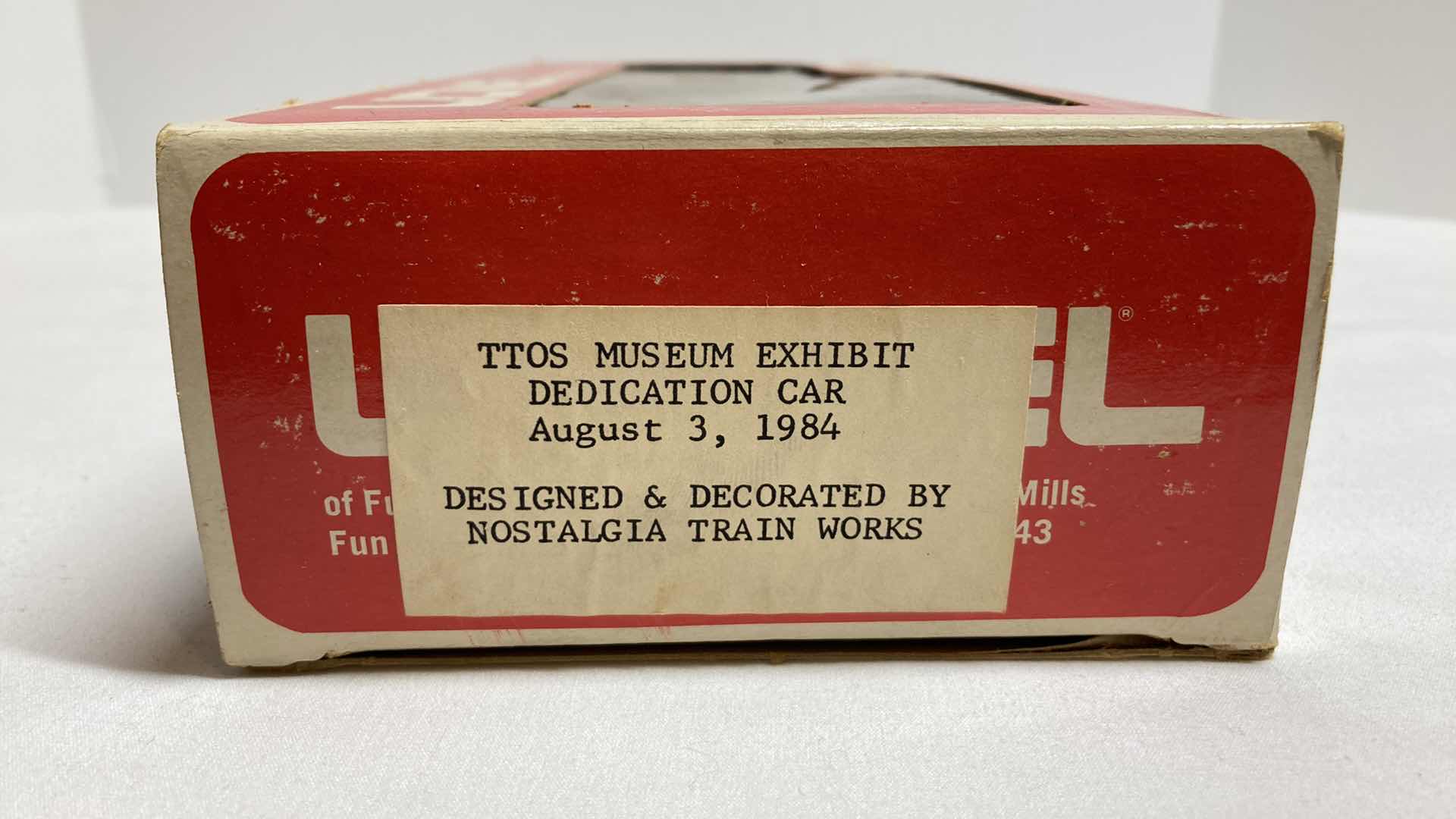 Photo 5 of LIONEL TTOS MUSEUM EXHIBIT DEDICATION CAR 6-9678