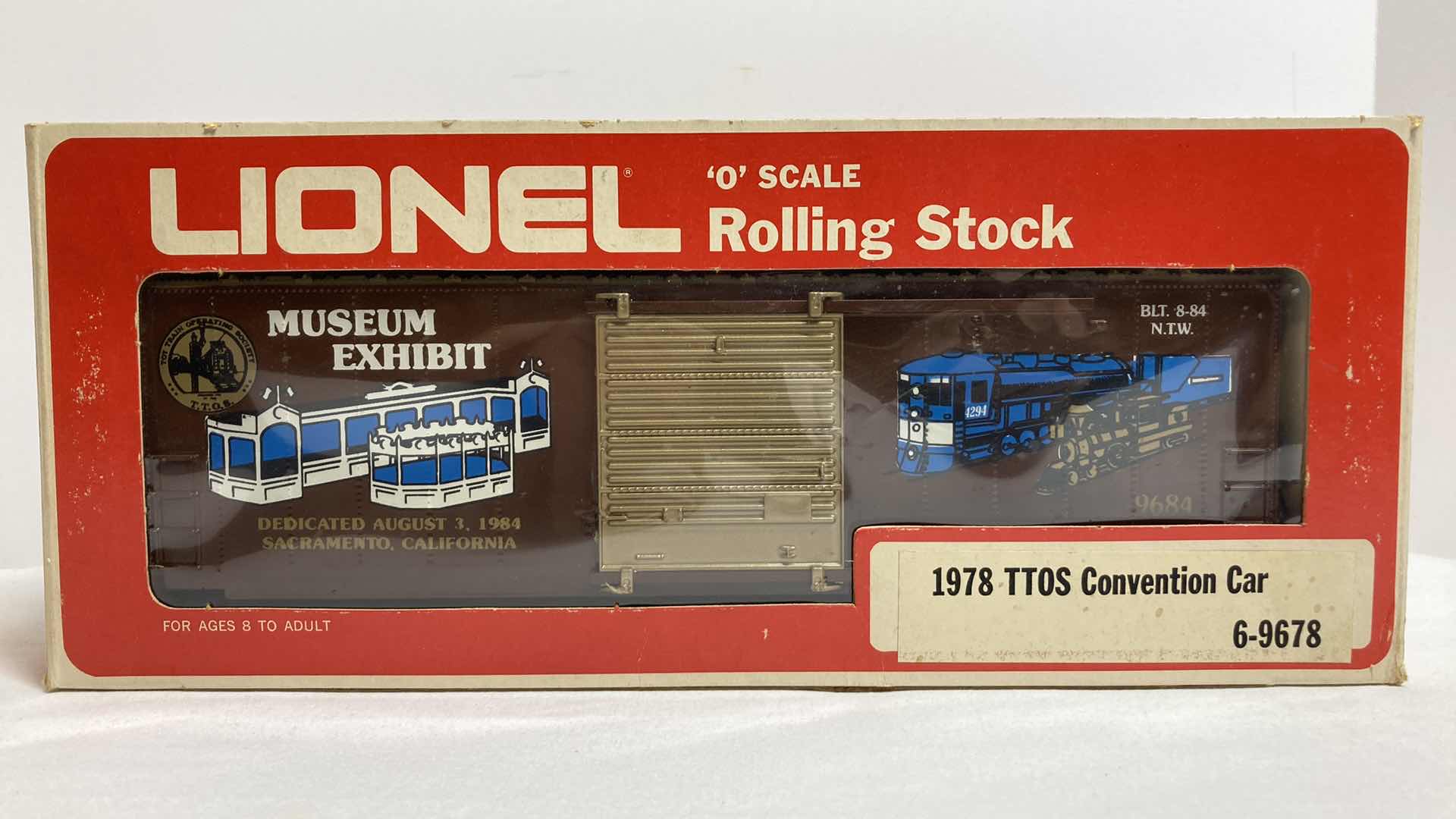 Photo 1 of LIONEL TTOS MUSEUM EXHIBIT DEDICATION CAR 6-9678