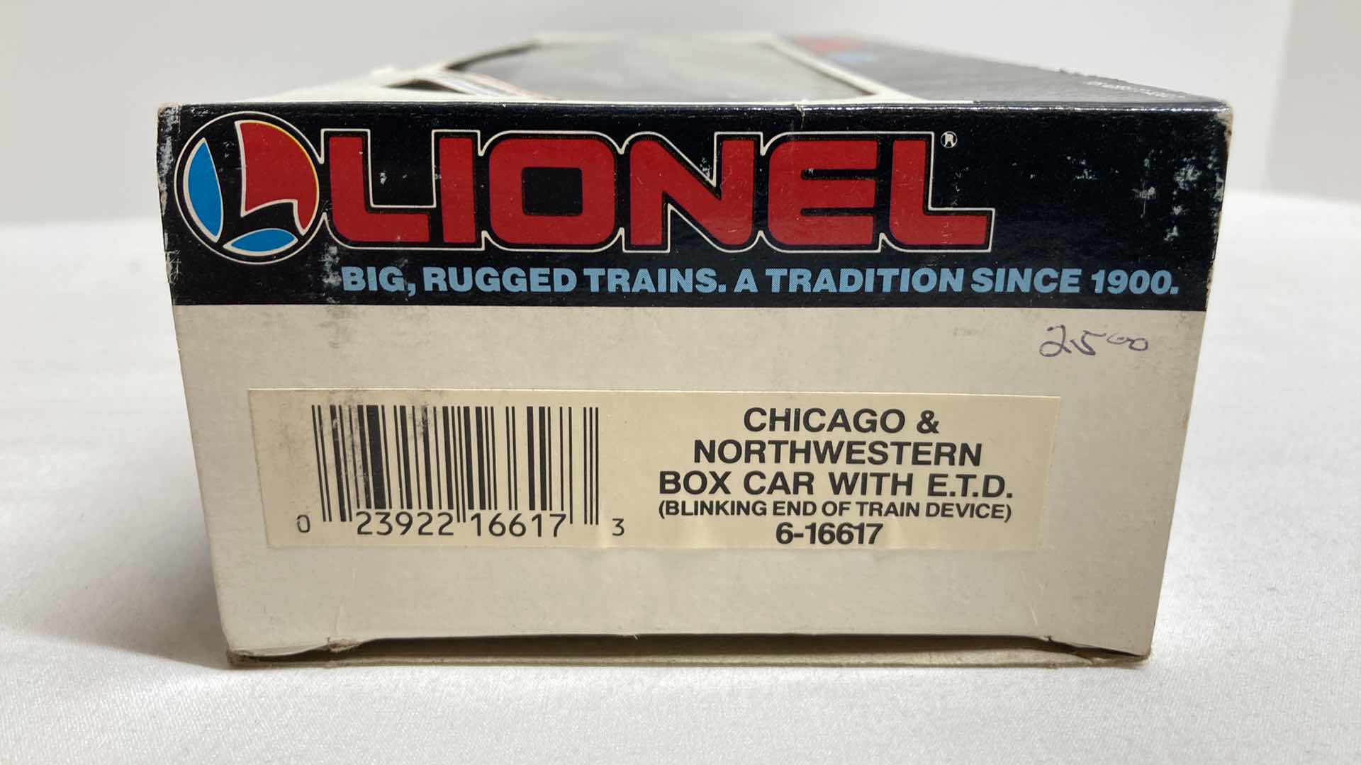 Photo 5 of LIONEL CHICAGO & NORTHWESTERN BOX CAR W ETD 6-16617