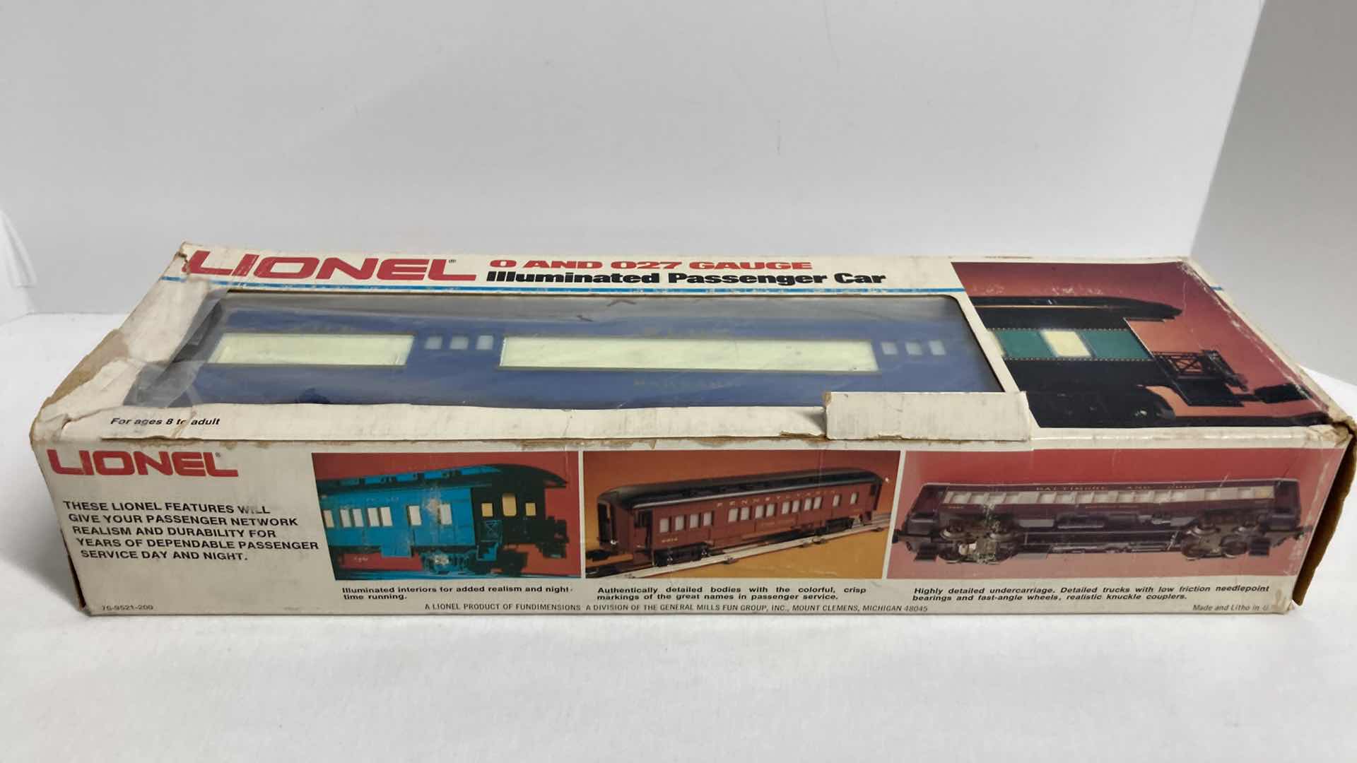 Photo 2 of LIONEL BLUE COMET BAGGAGE CAR 6-9536