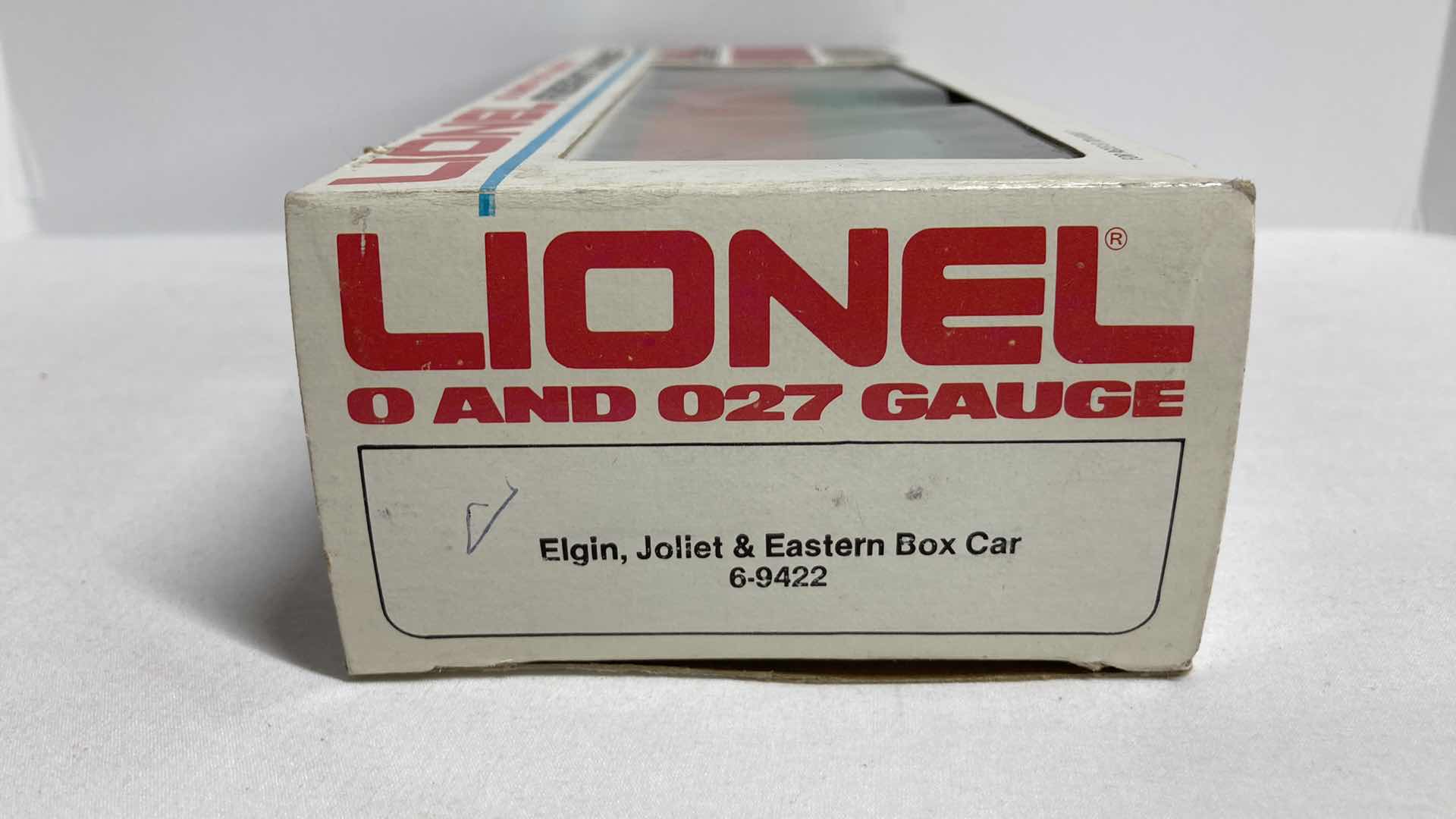 Photo 5 of LIONEL ELGIN JOLIET & EASTERN BOX CAR 6-9422