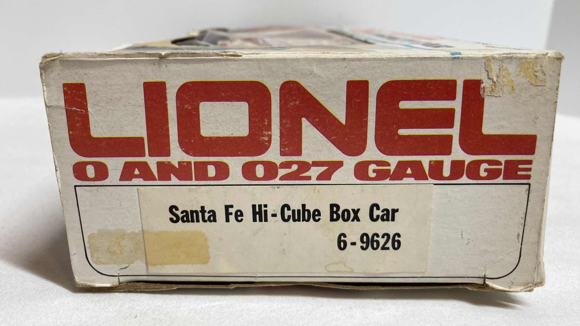 Photo 3 of LIONEL SANTA FE HI-CUBE BOX CAR 6-9626