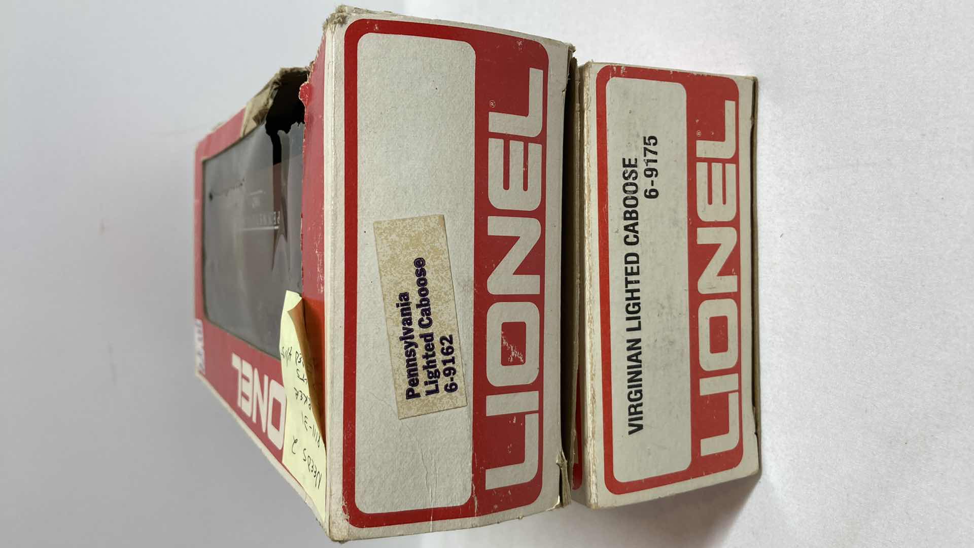 Photo 7 of LIONEL VIRGINIAN LIGHTED CABOOSE CAR 6-9175 & PENNSYLVANIA LIGHTED CABOOSE CAR 6-9162 (NEEDS MARKER LIGHTS)