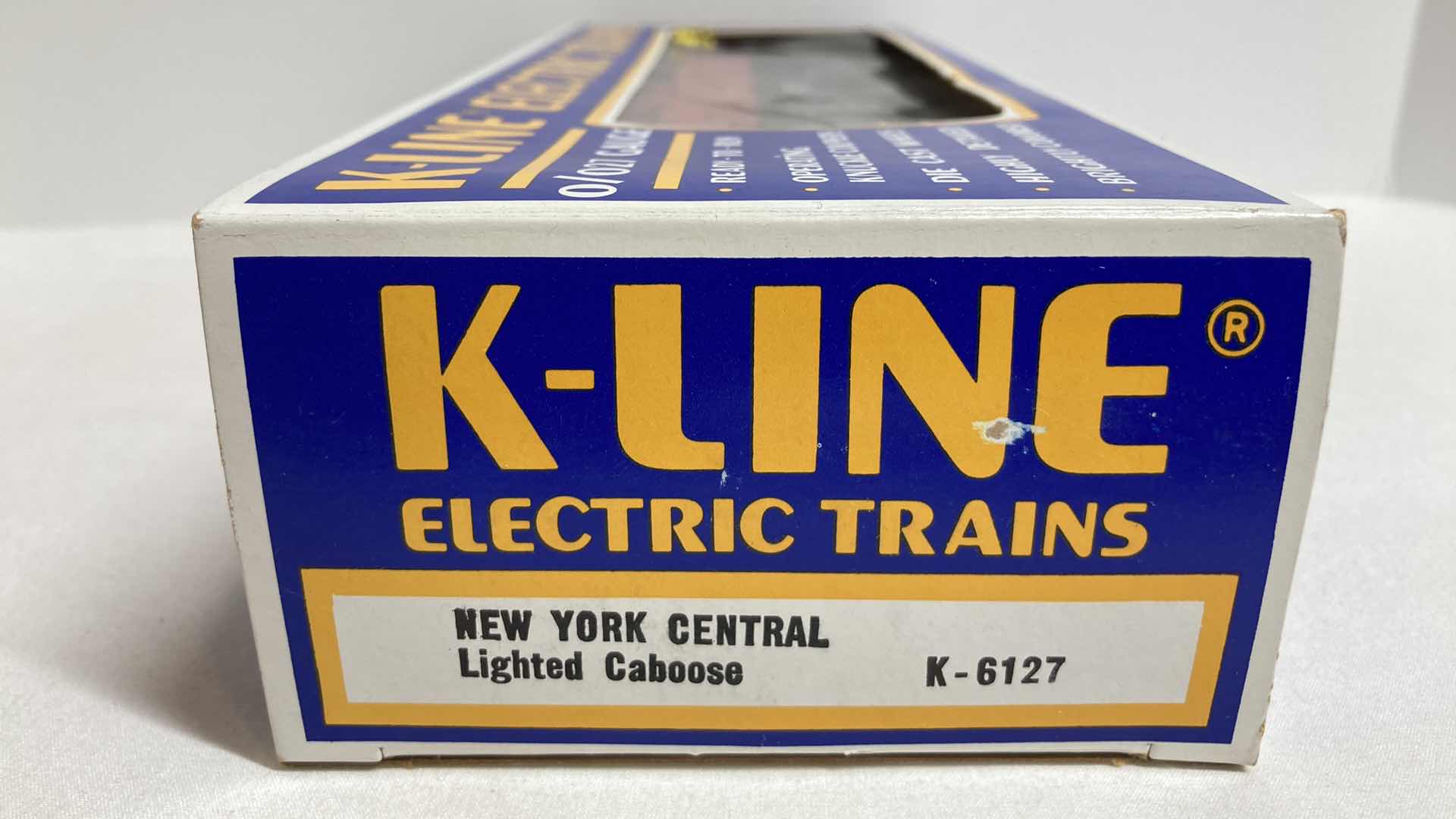 Photo 5 of K LINE ELECTRIC TRAINS NEW YORK CENTRAL LIGHTED CABOOSE CAR K-6127