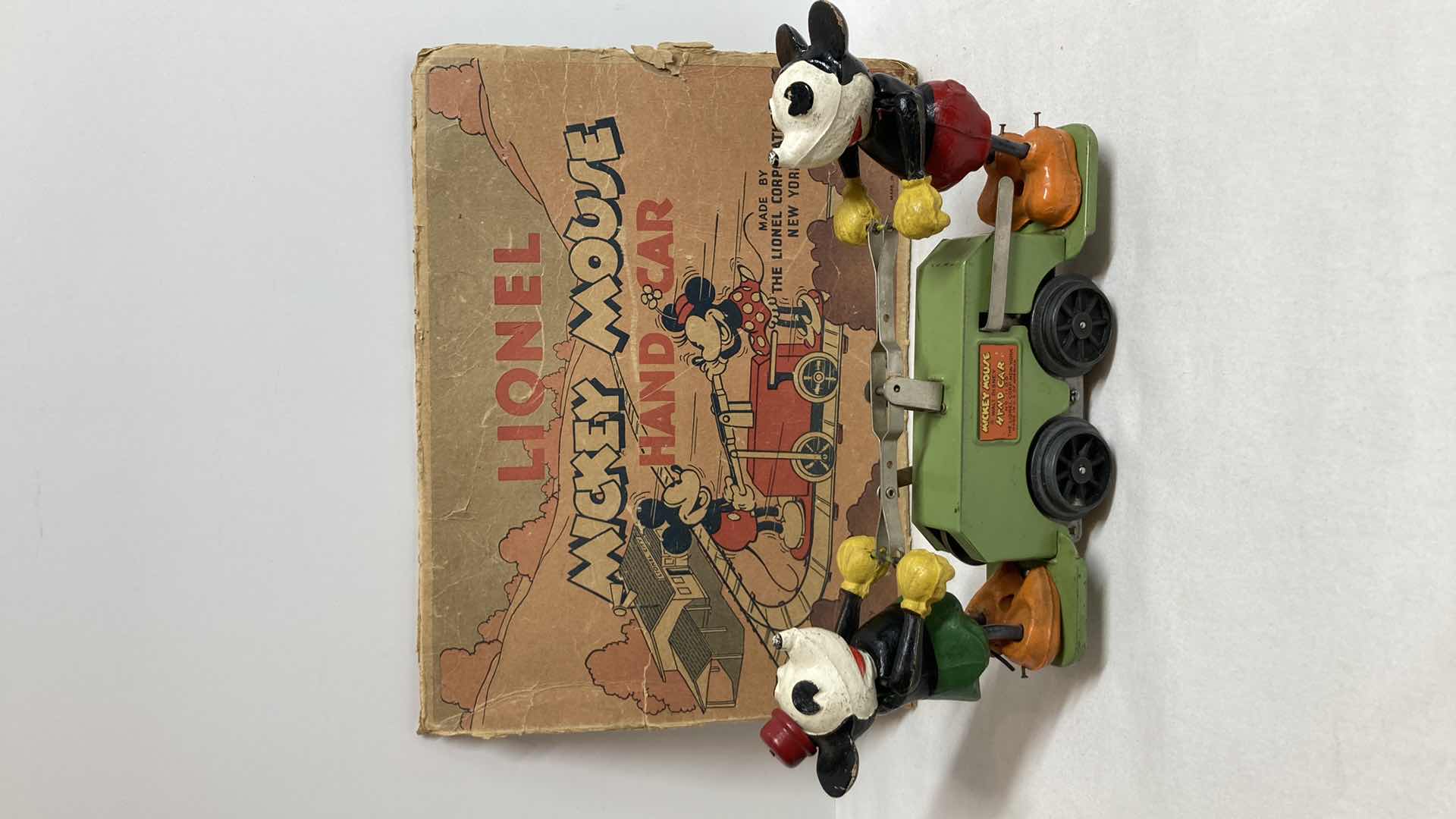 Photo 1 of LIONEL MICKEY MOUSE WALT DISNEY HAND CAR 1100