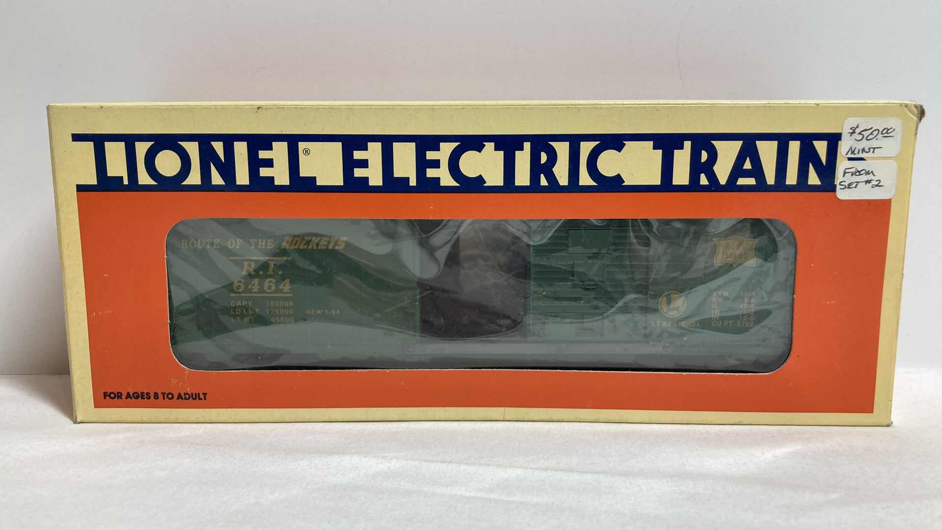 Photo 1 of LIONEL ELECTRIC TRAINS ROCK ISLAND 6464 SERIES BOX CAR 6-19258