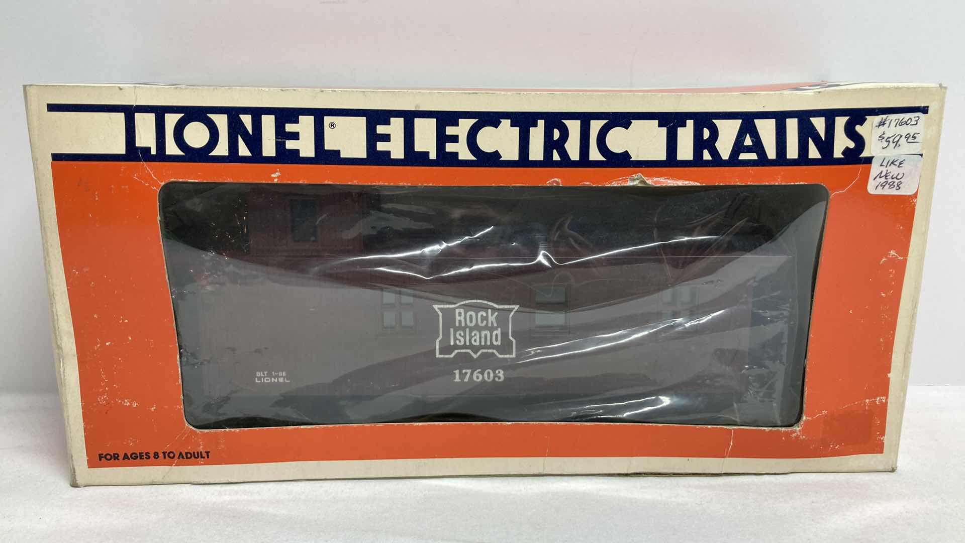 Photo 1 of LIONEL ELECTRIC TRAINS ROCK ISLAND CABOOSE CAR 6-17603