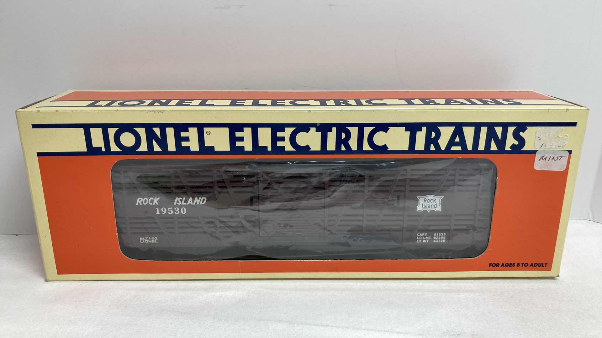 Photo 1 of LIONEL ELECTRIC TRAINS ROCK ISLAND STOCK CAR 6-19530