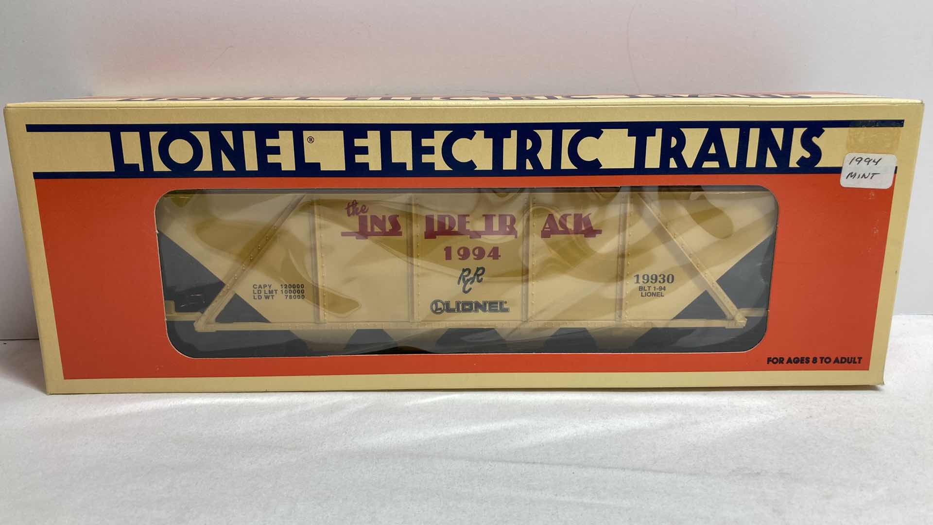 Photo 1 of LIONEL ELECTRIC TRAINS RAILROAD CLUB FOUR BAY HOPPER 6-19930