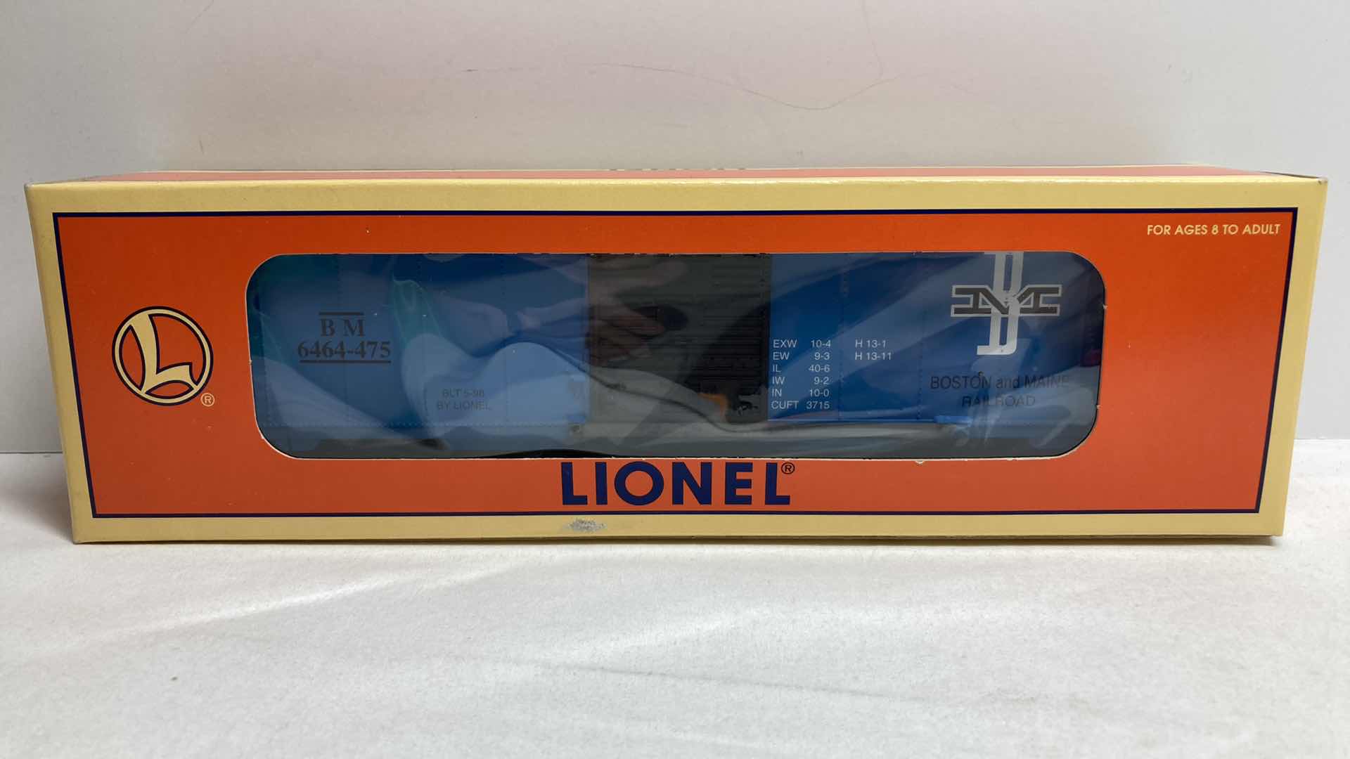 Photo 1 of LIONEL BOSTON & MAINE 6464 BOX CAR 6-29211